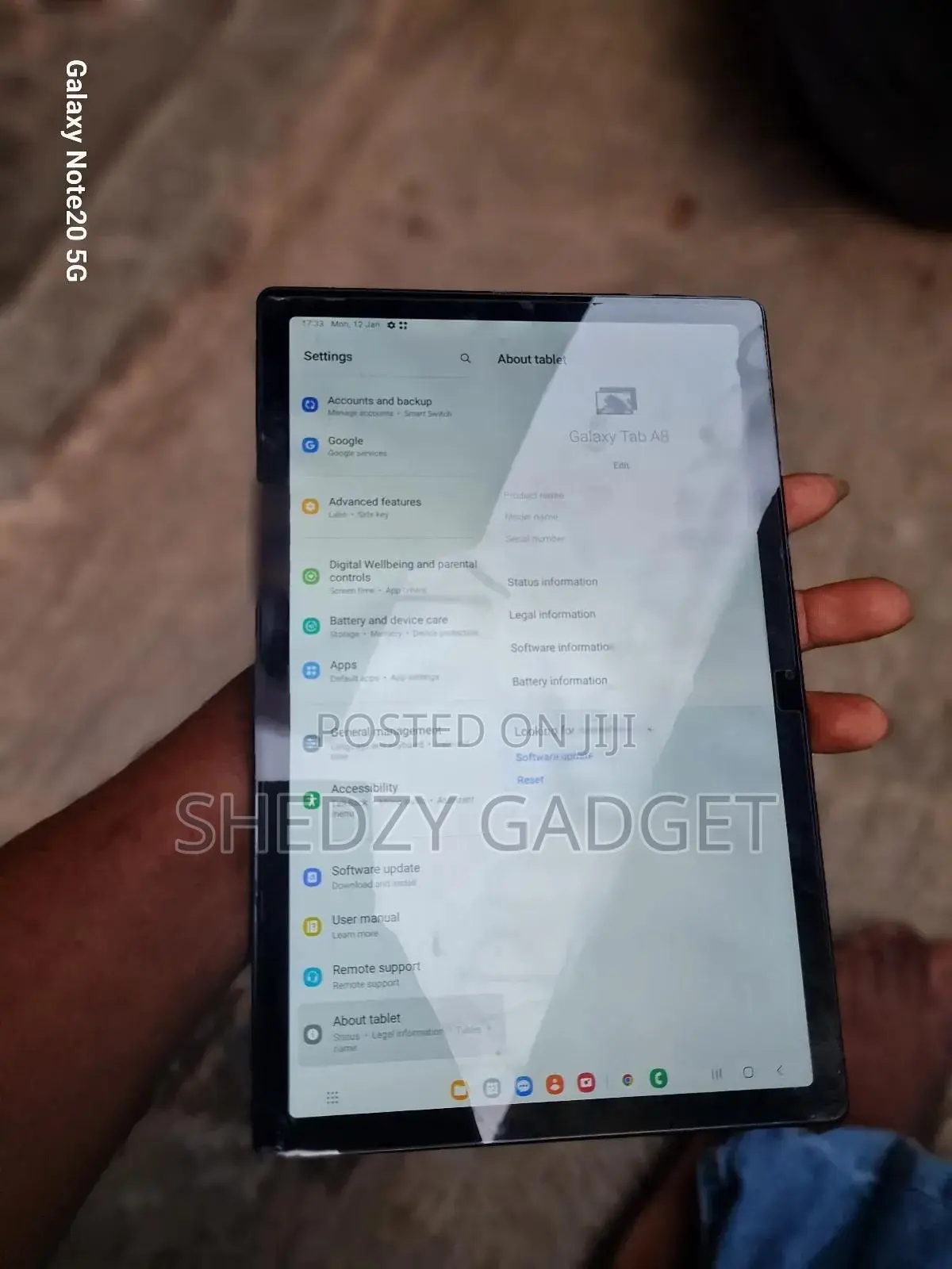Samsung Galaxy Tab A8 10.5 (2021) 64 GB Black
