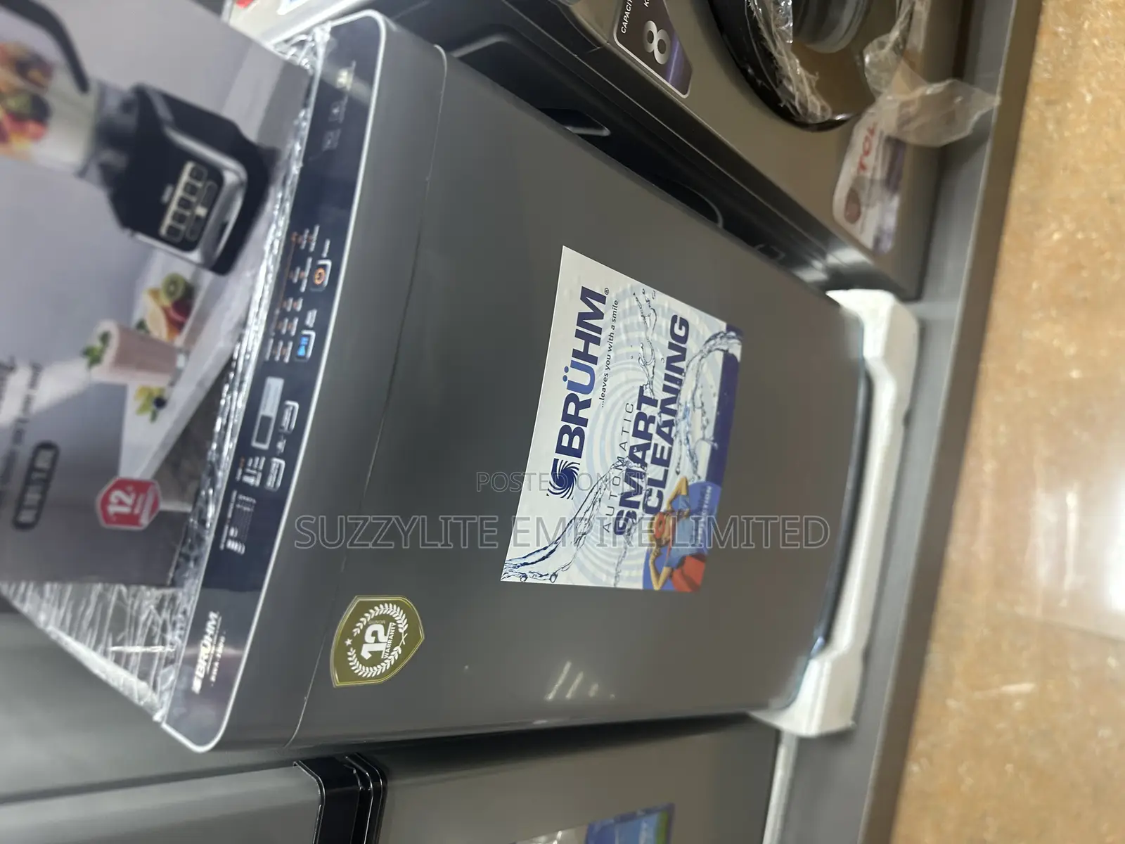 Bruhm 10kg Top Loader Automatic Washing Machine Energy Saving