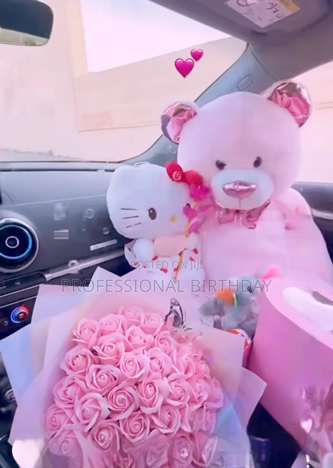Surprise Red Teddy Bear and Gift, Lagos or Ogun