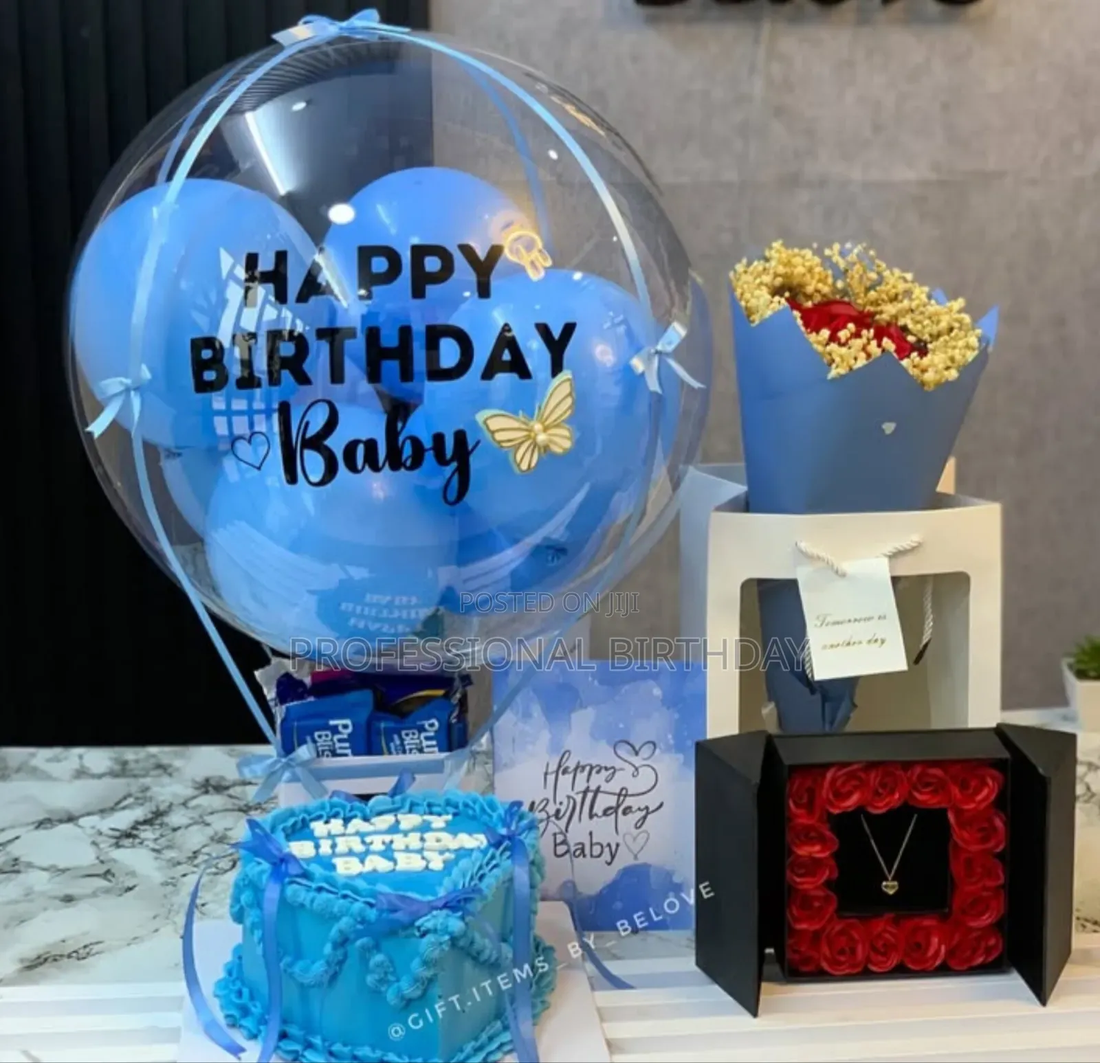 Blue Theme Colour Birthday Treat, Lagos.