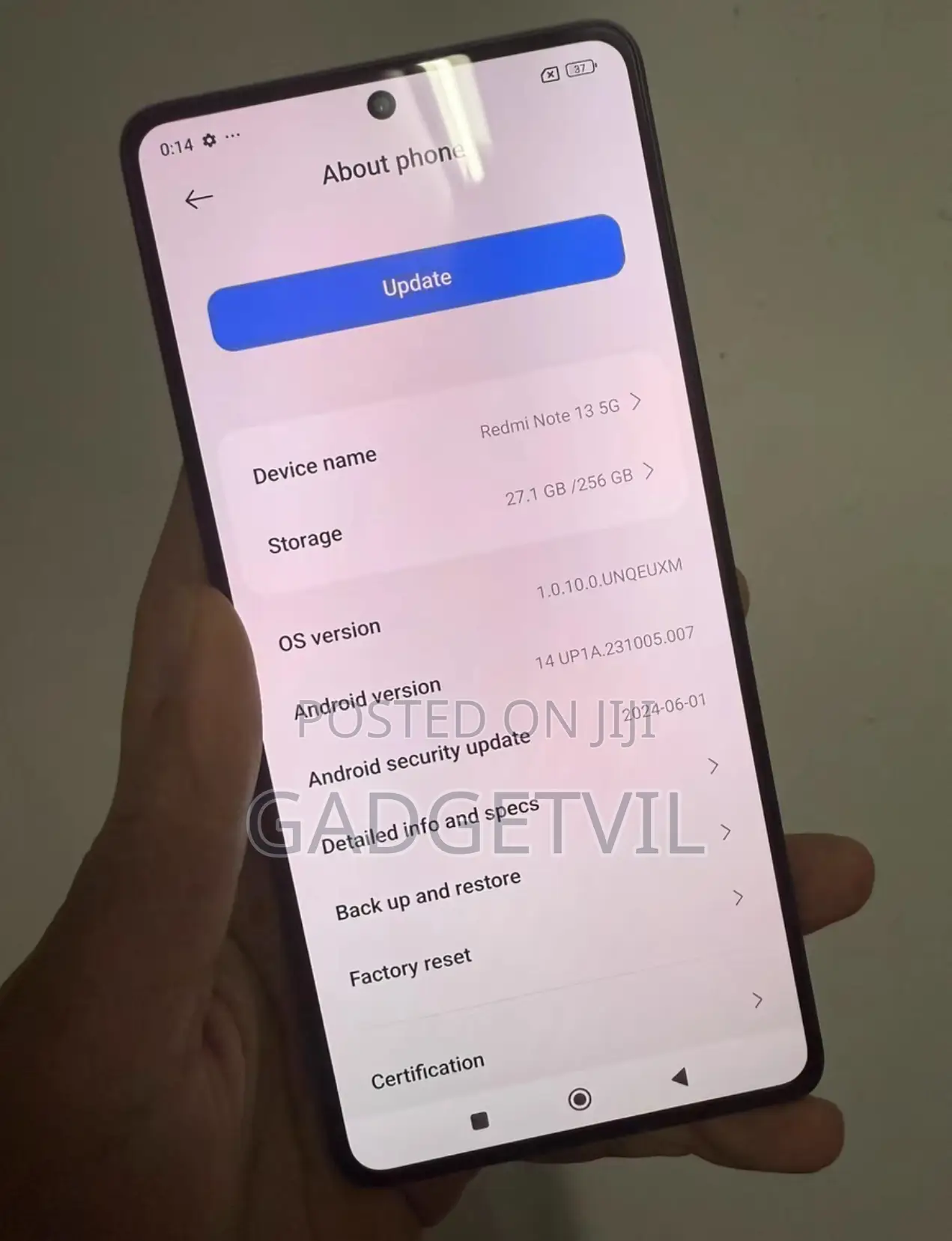 New Mobile Phone 256 GB