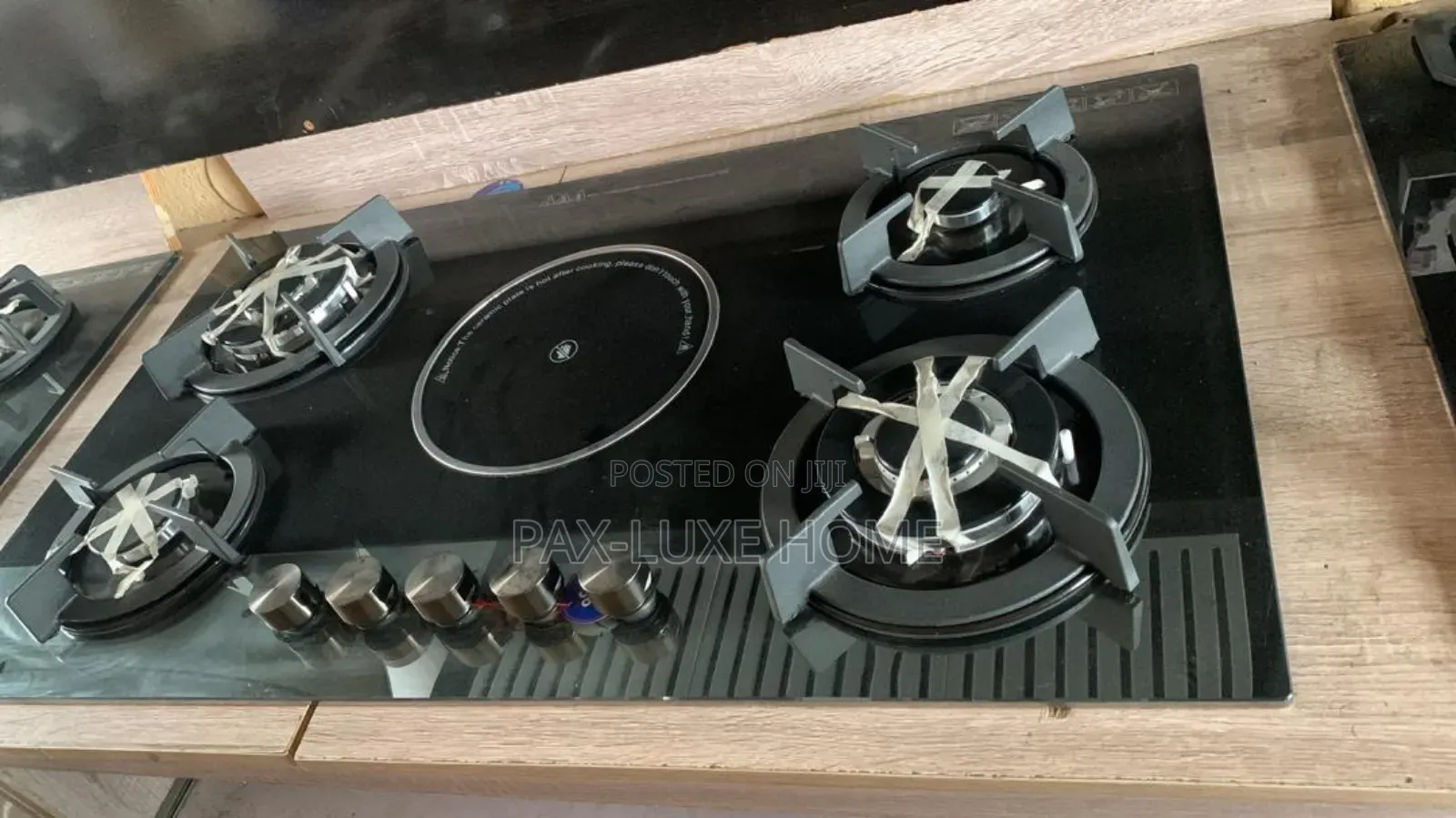 5 Burner Electric and Gas Cooker Hob With Warranty