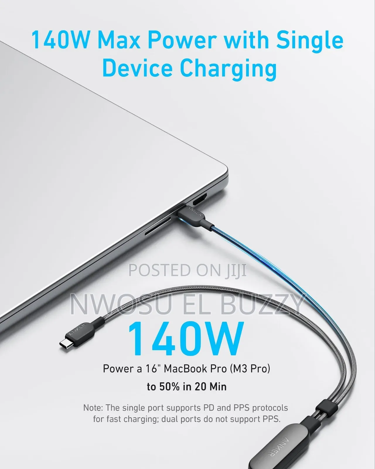 Anker 2-in-1 Usb-c To Usb-c Cable
