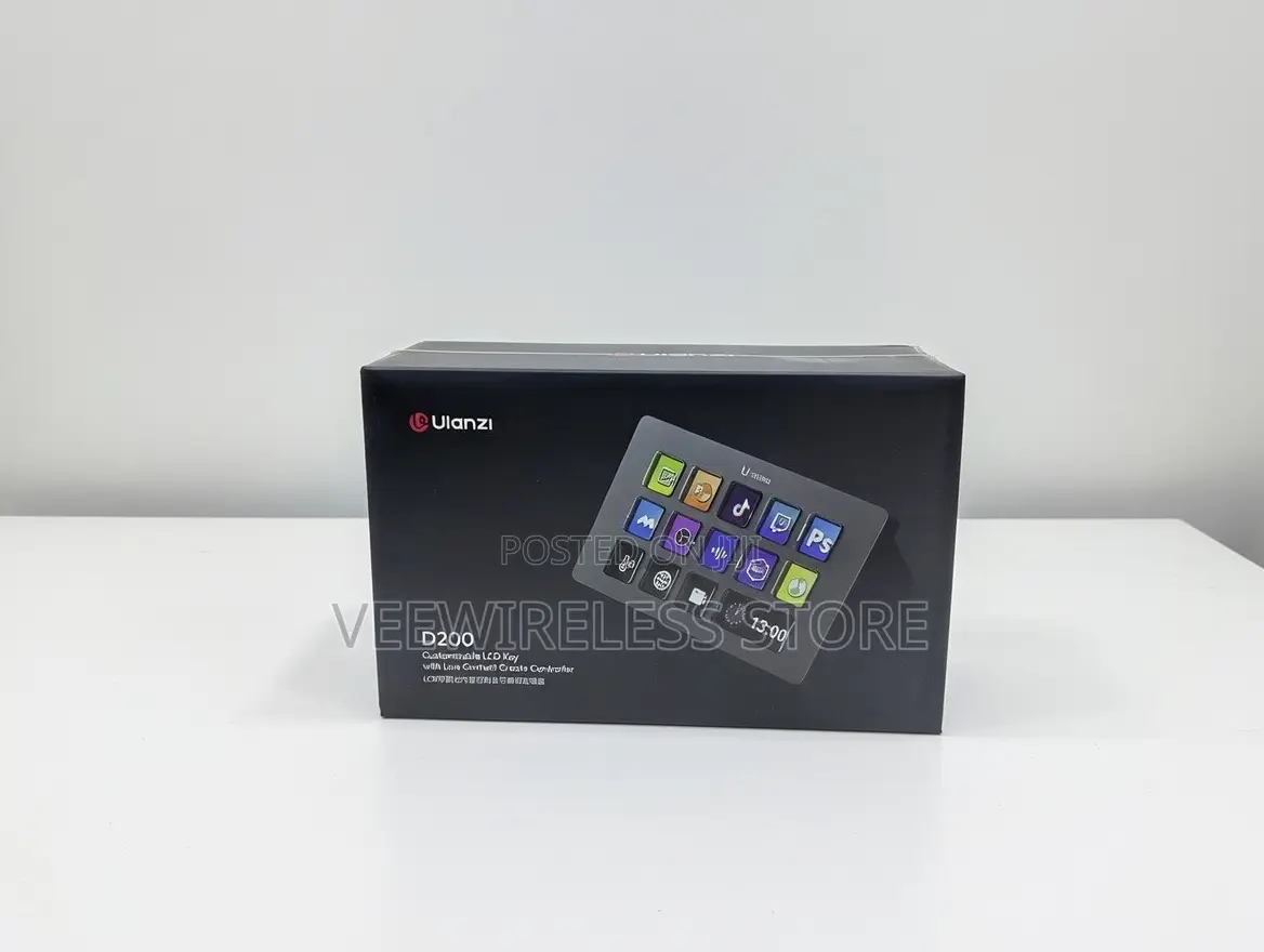 Ulanzi Stream Controller Macro Keyboard Deck D200,