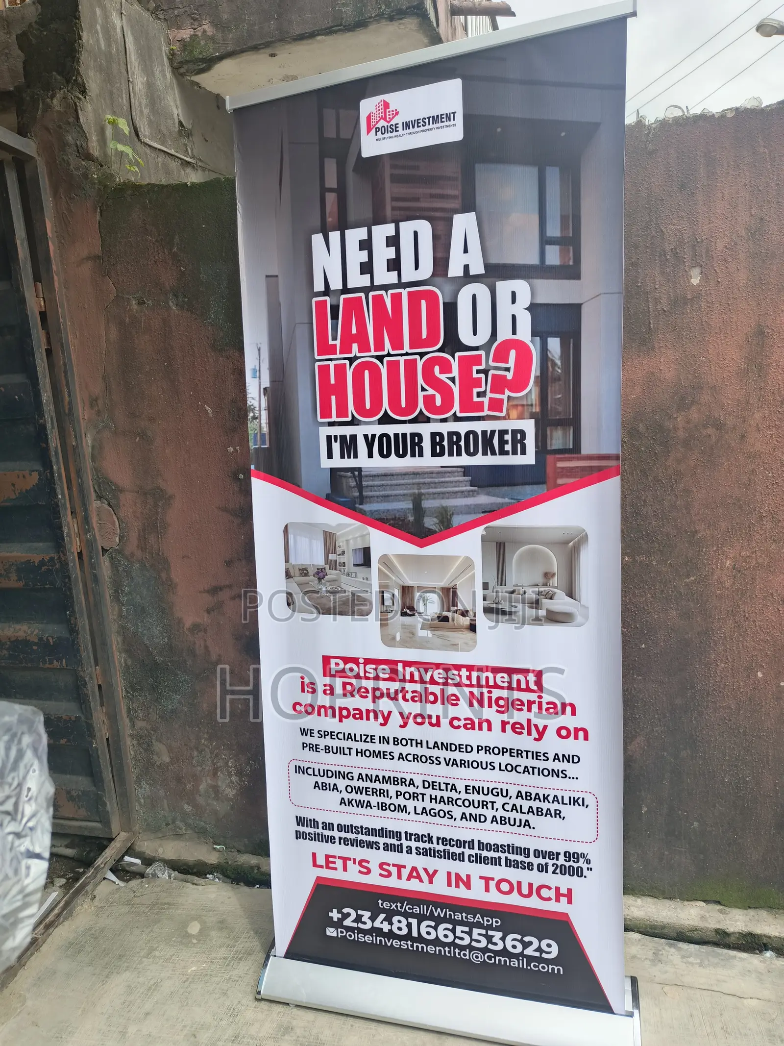 Roll Up Stand Banner