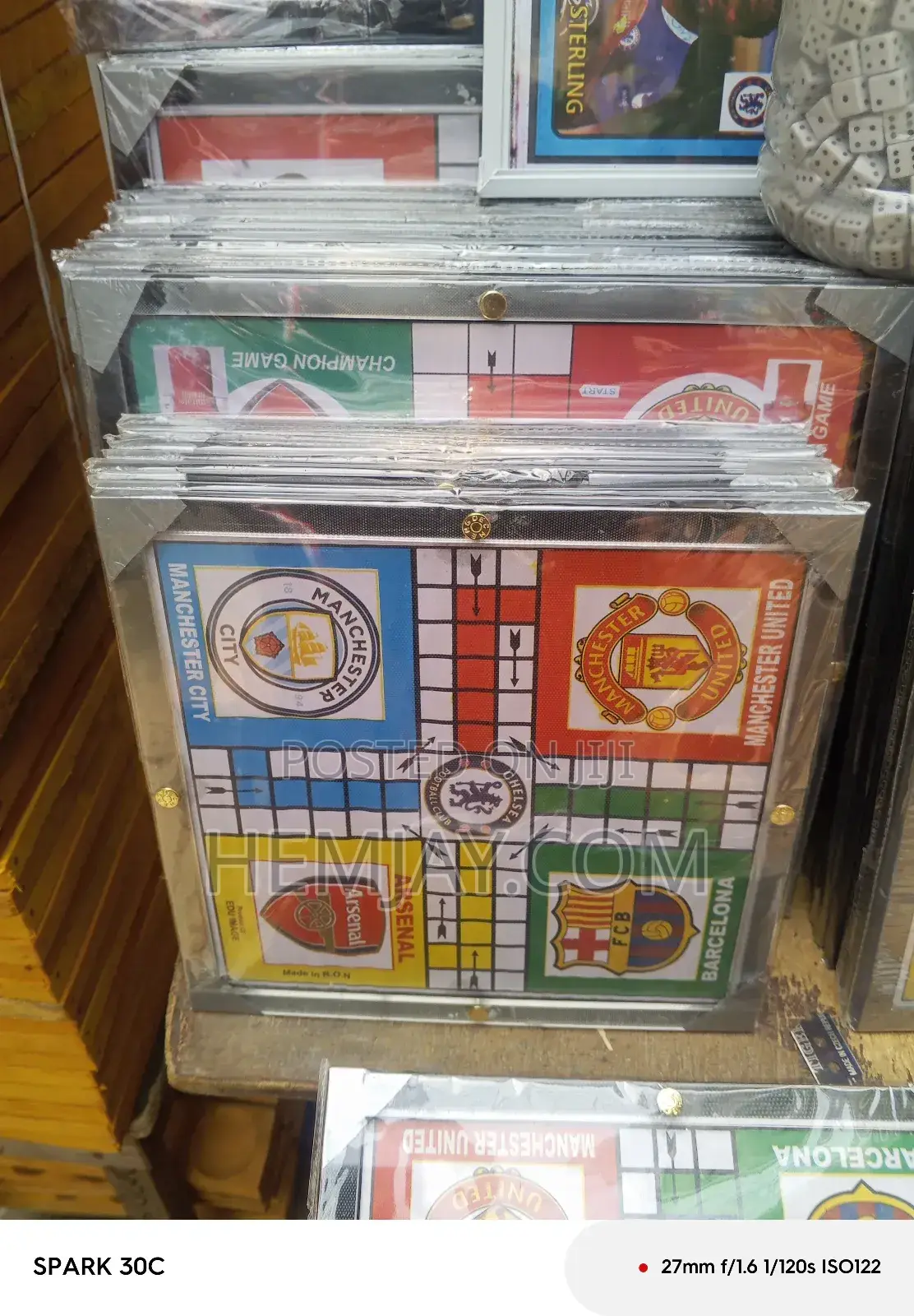 Unbreakable Glass Ludo Game "Aluminum Glass"