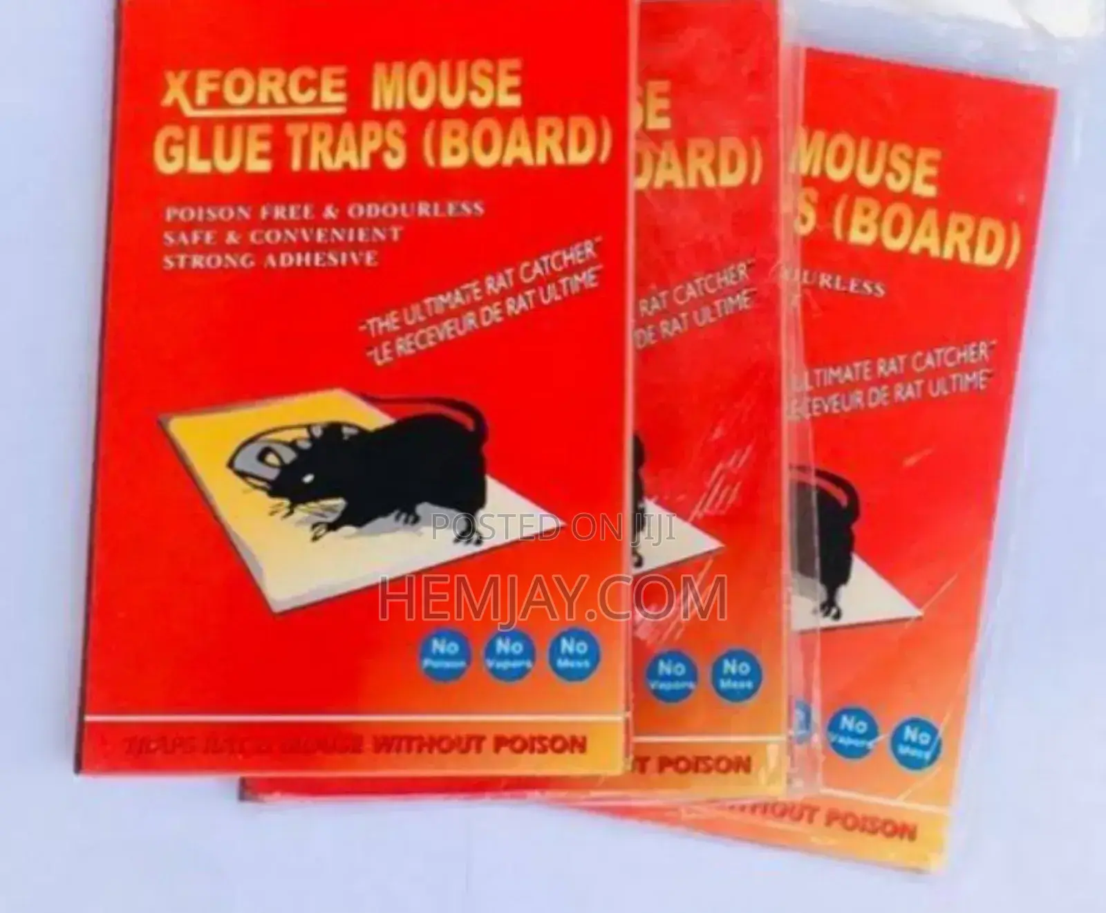 (3pcs) Rat Gum/Glue. "Trap Down Unwanted Mouse and Rat in Your Home"