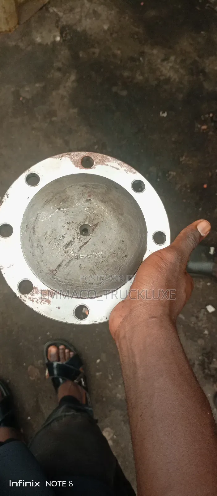 Wheel Shaft "43teeth" 8holes ( Mack )