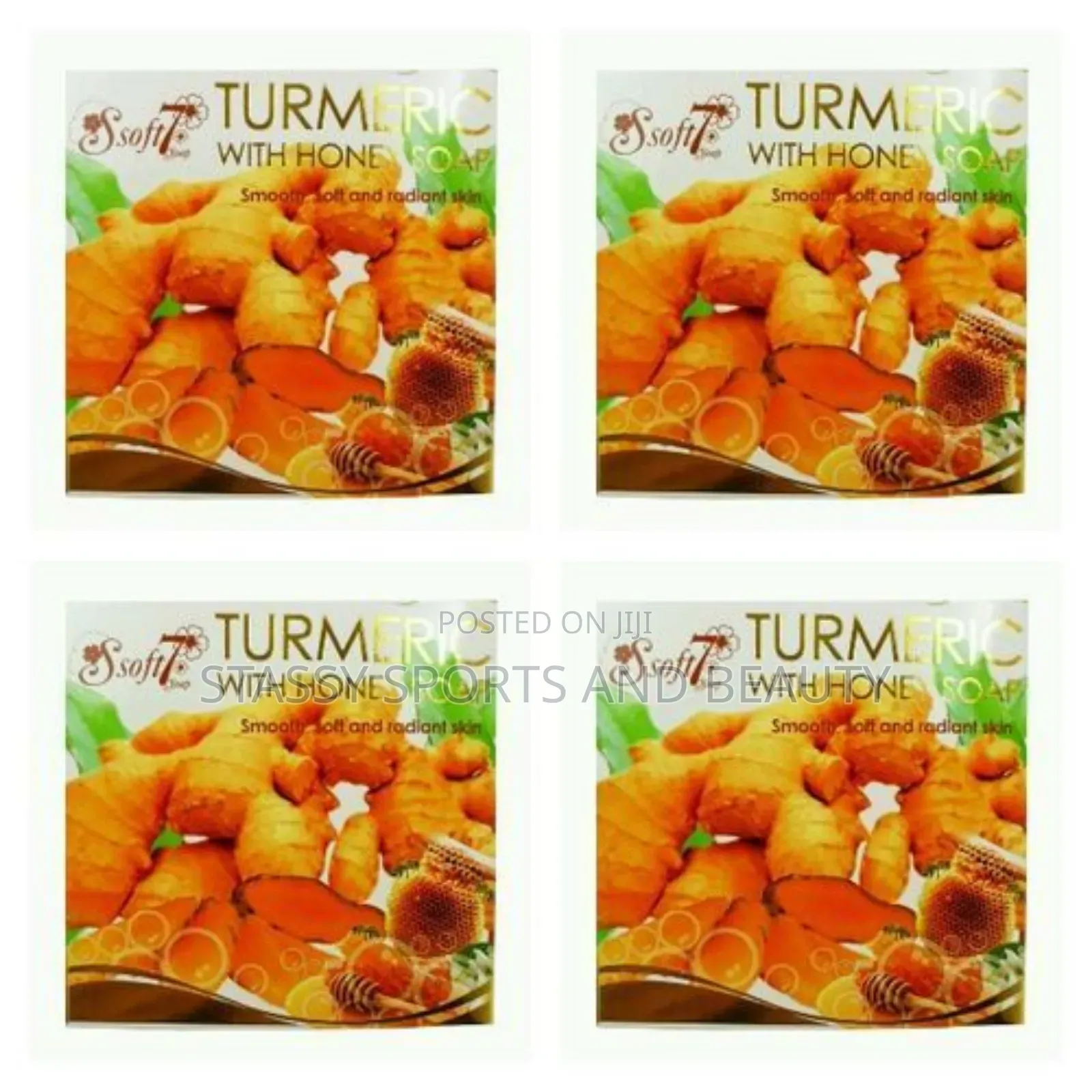 Tumeric With Honey Soap - 12pcs