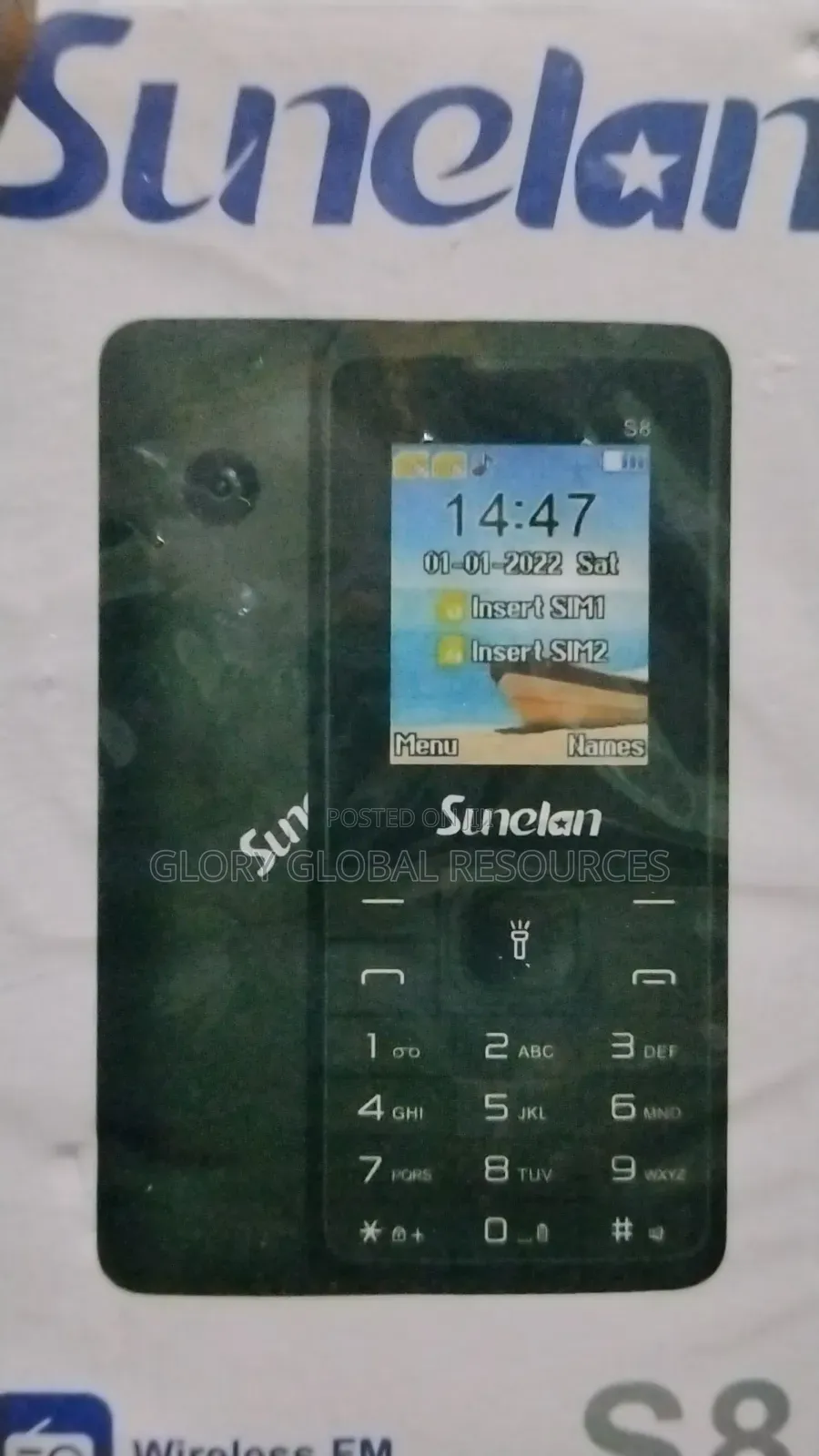 New Mobile Phone Black