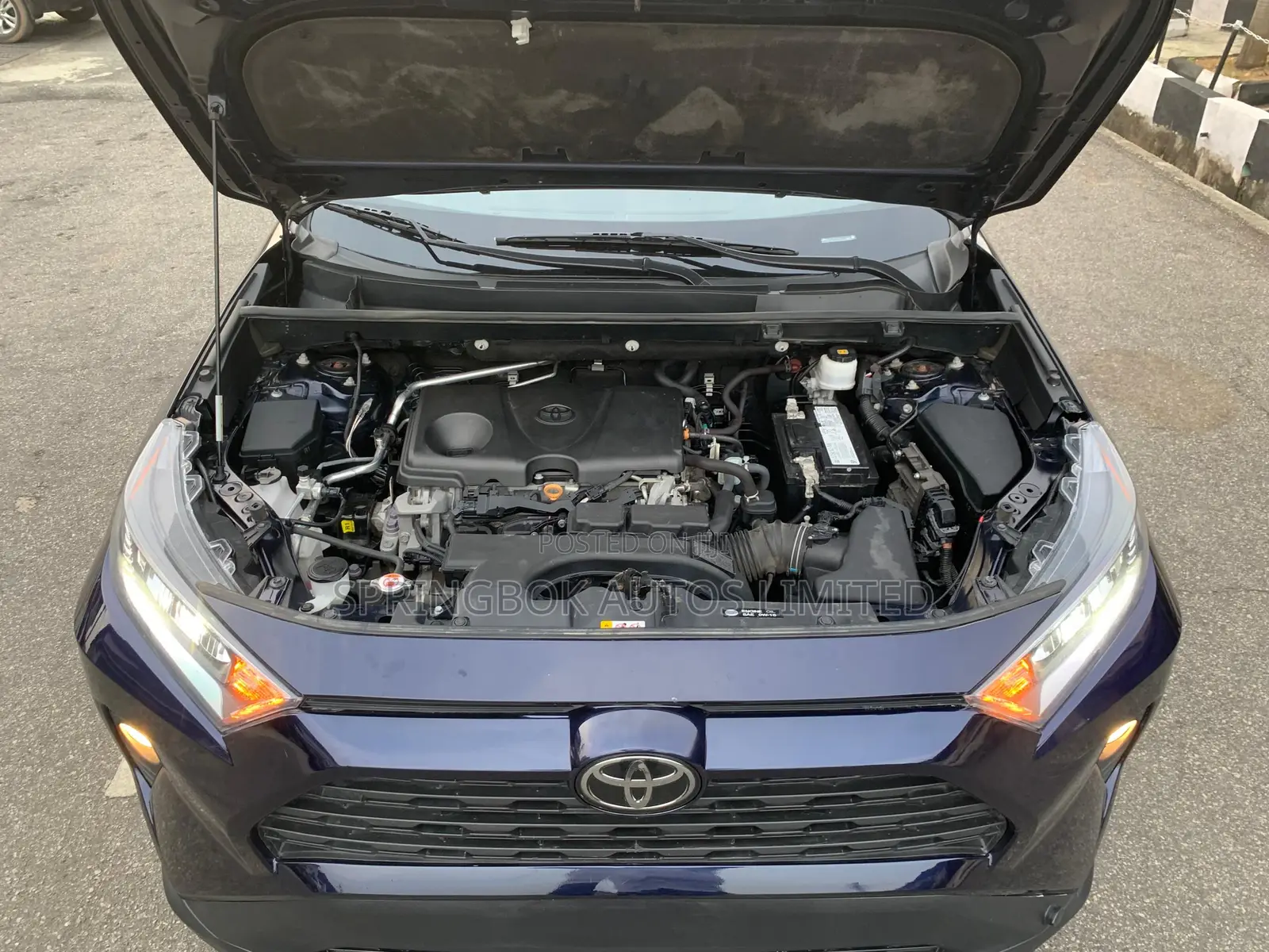 Toyota RAV4 XLE AWD 2020 Blue