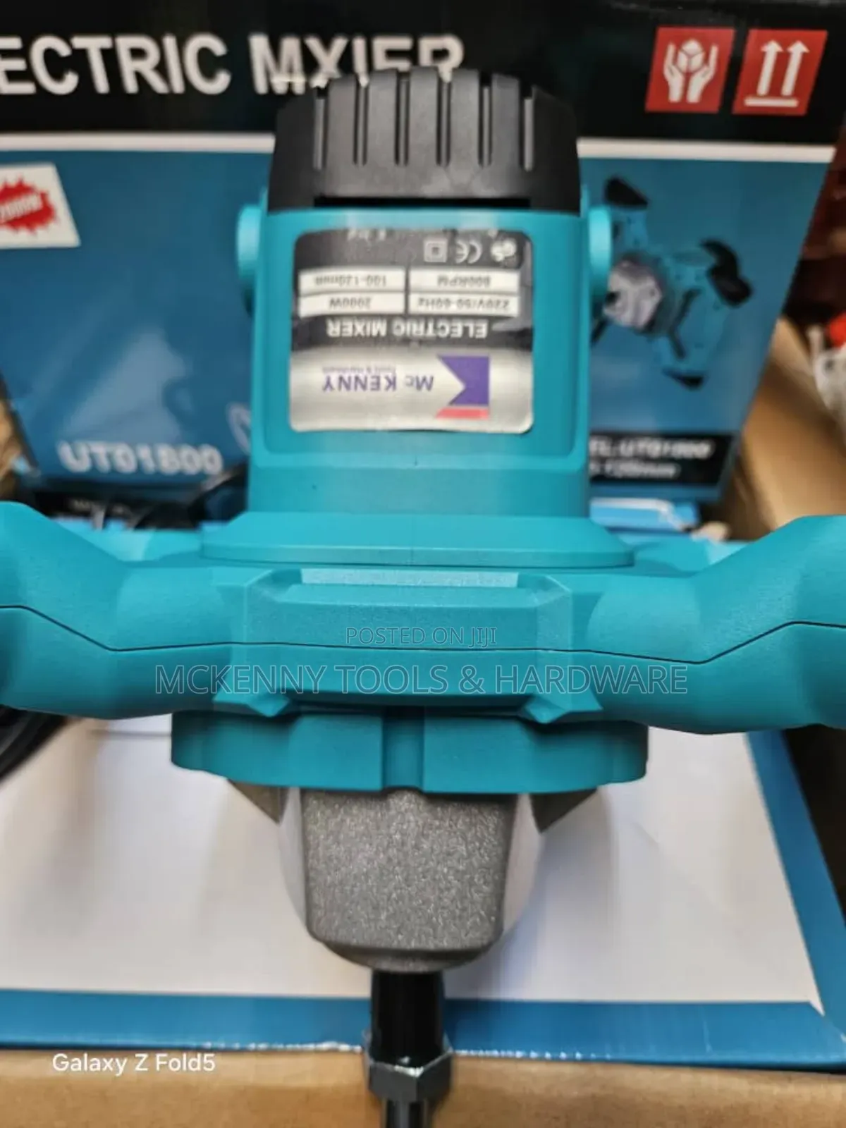 Mckenny  Electric Mixer (Model: Ut01800).
