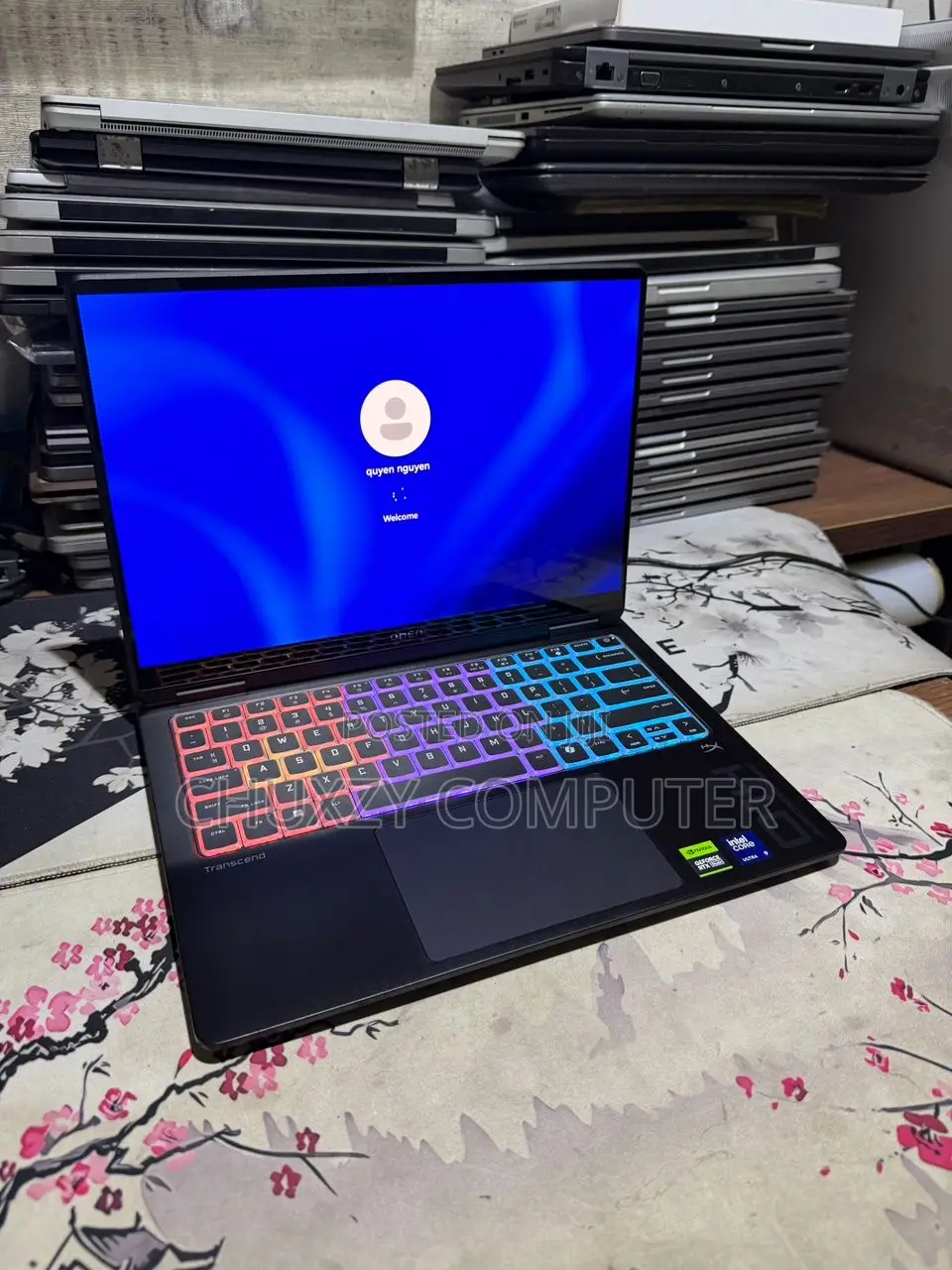 New Laptop HP Omen Transcend 14-Fb0023dx 32GB Intel Core Ultra 9 SSD 1T