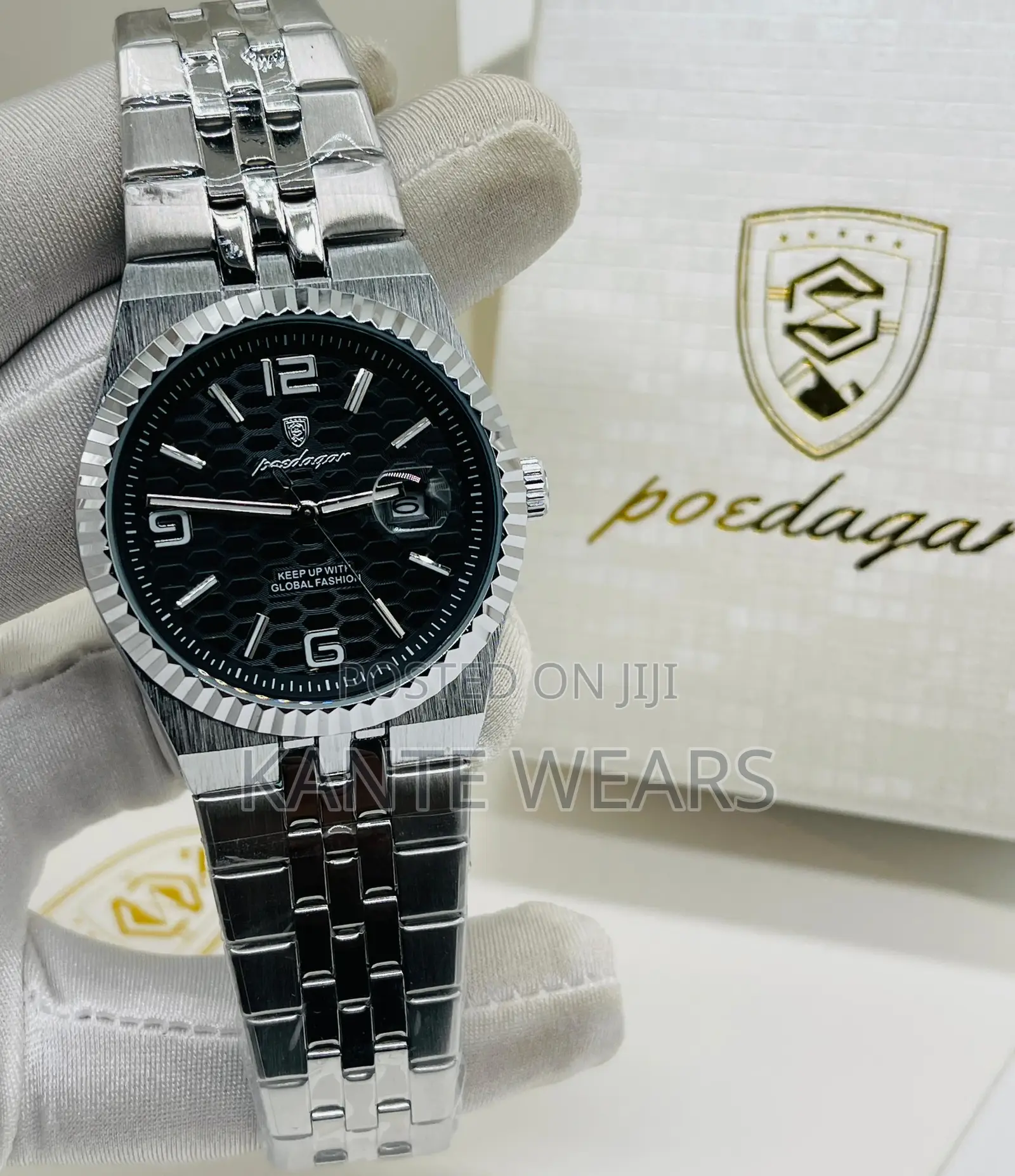 Poedegar Chain (3atm) Fully Packaged Wristwatch