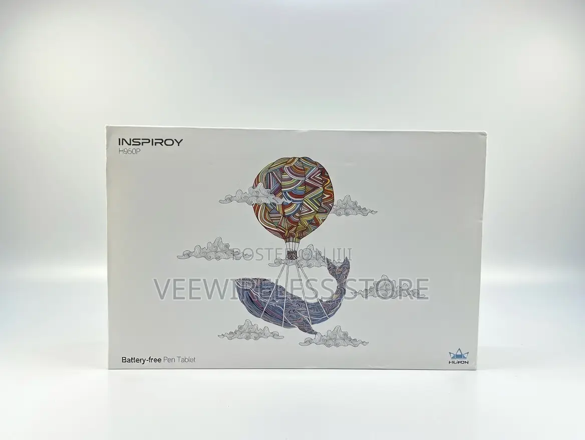 Huion Inspiroy H950p Drawing Tablet, 8x5 Inch Digital Art