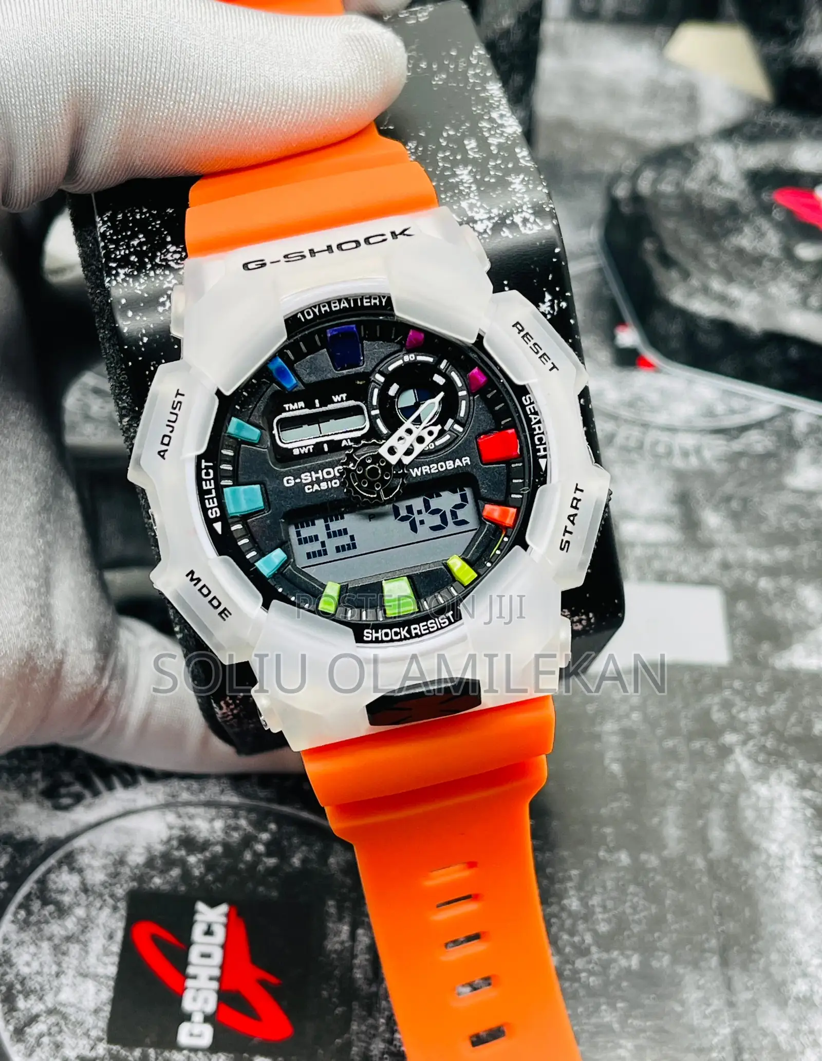 Gshock Dual Time Rubber