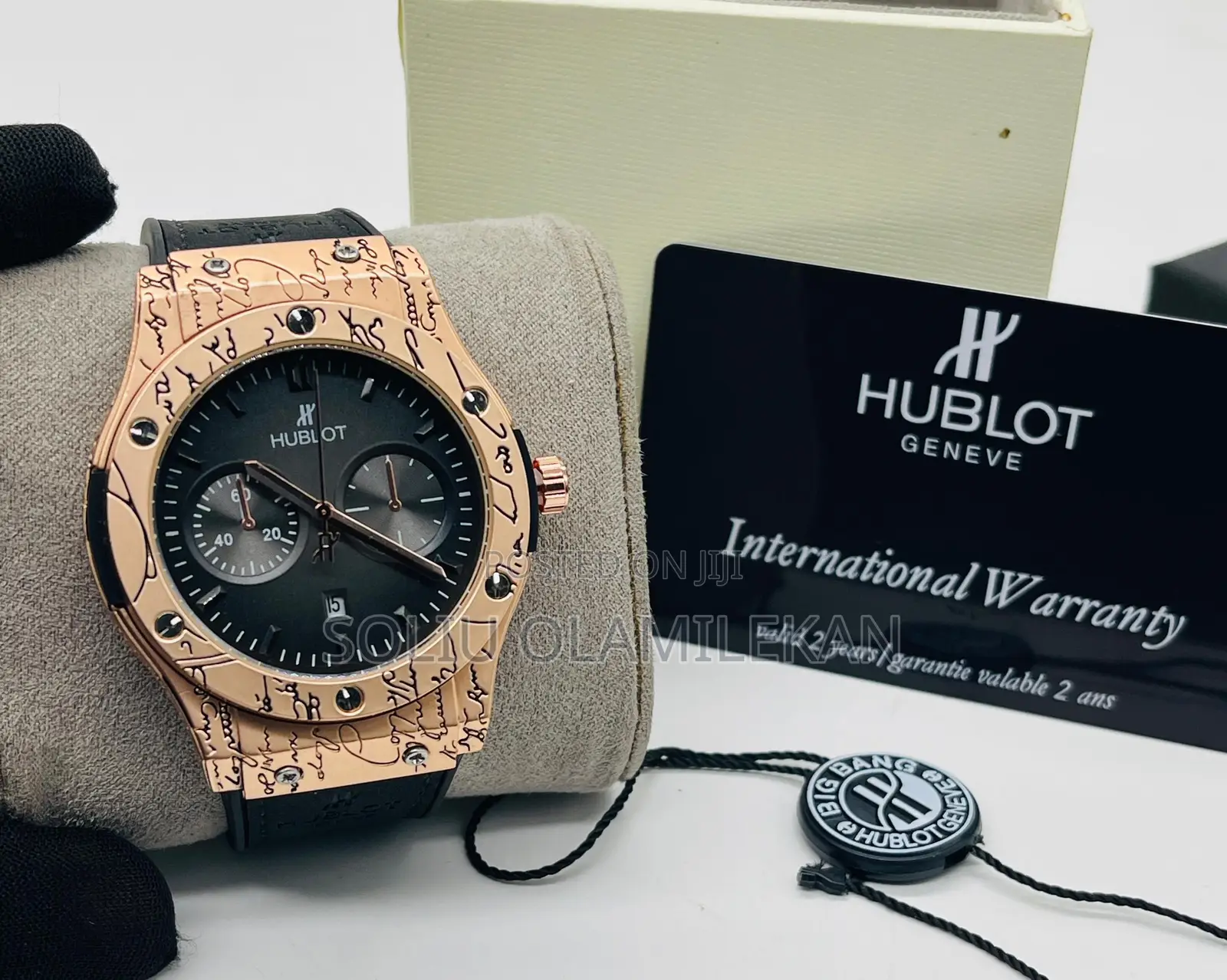Hublot Leather Wristwatch