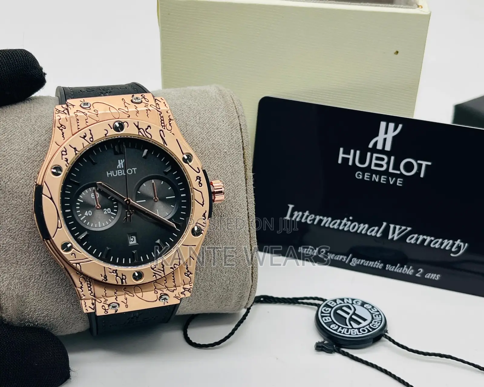 Hublot Leather Wristwatch