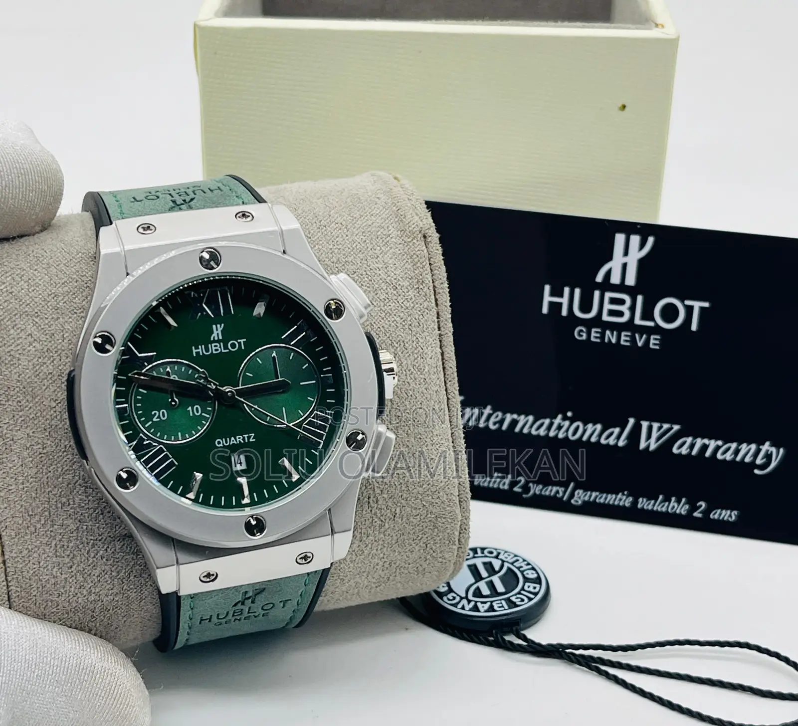 Hublot Leather Wristwatch