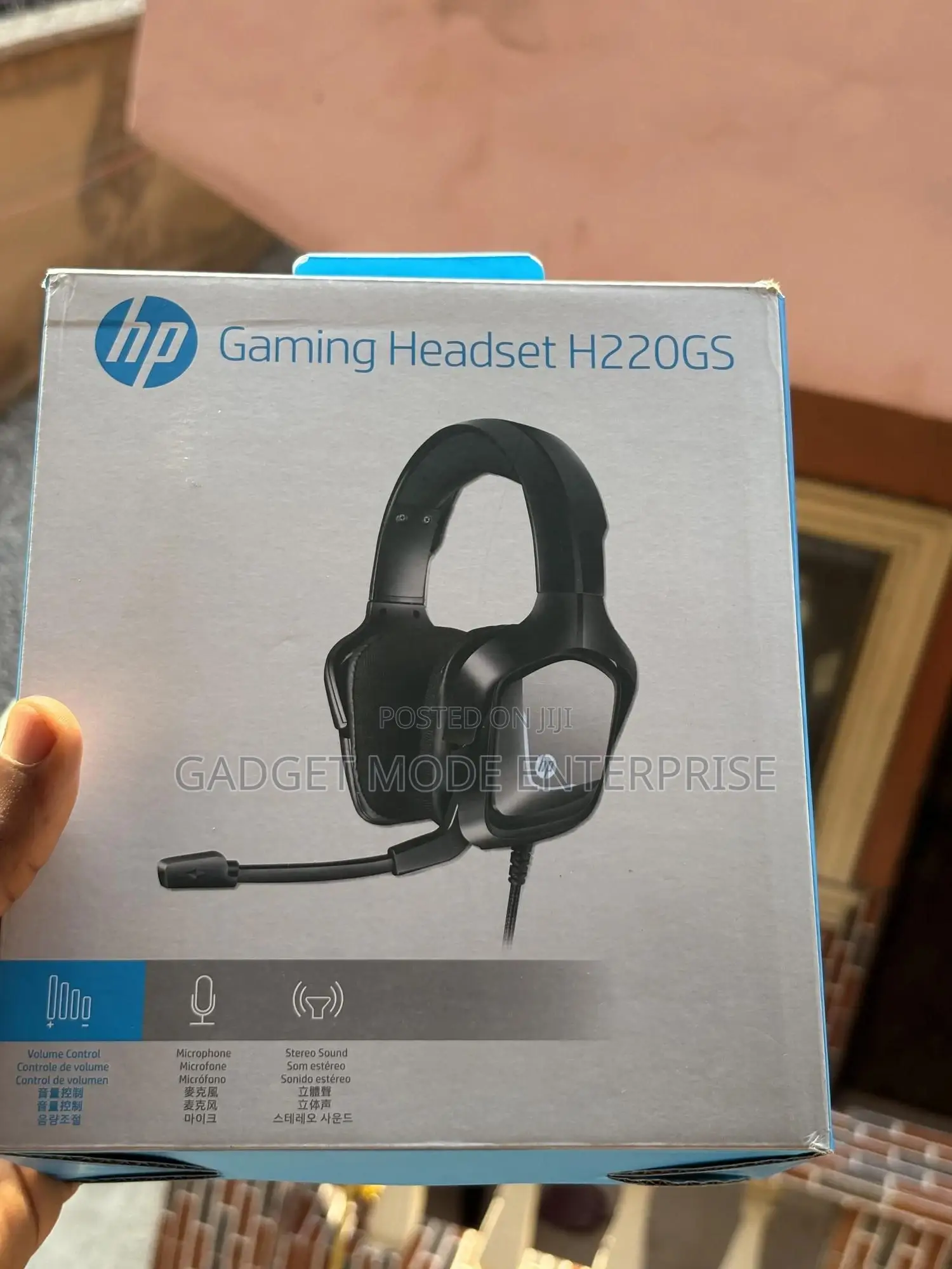 Hp H220gs Wired Gaming Headset Designed for Immersive Gaming