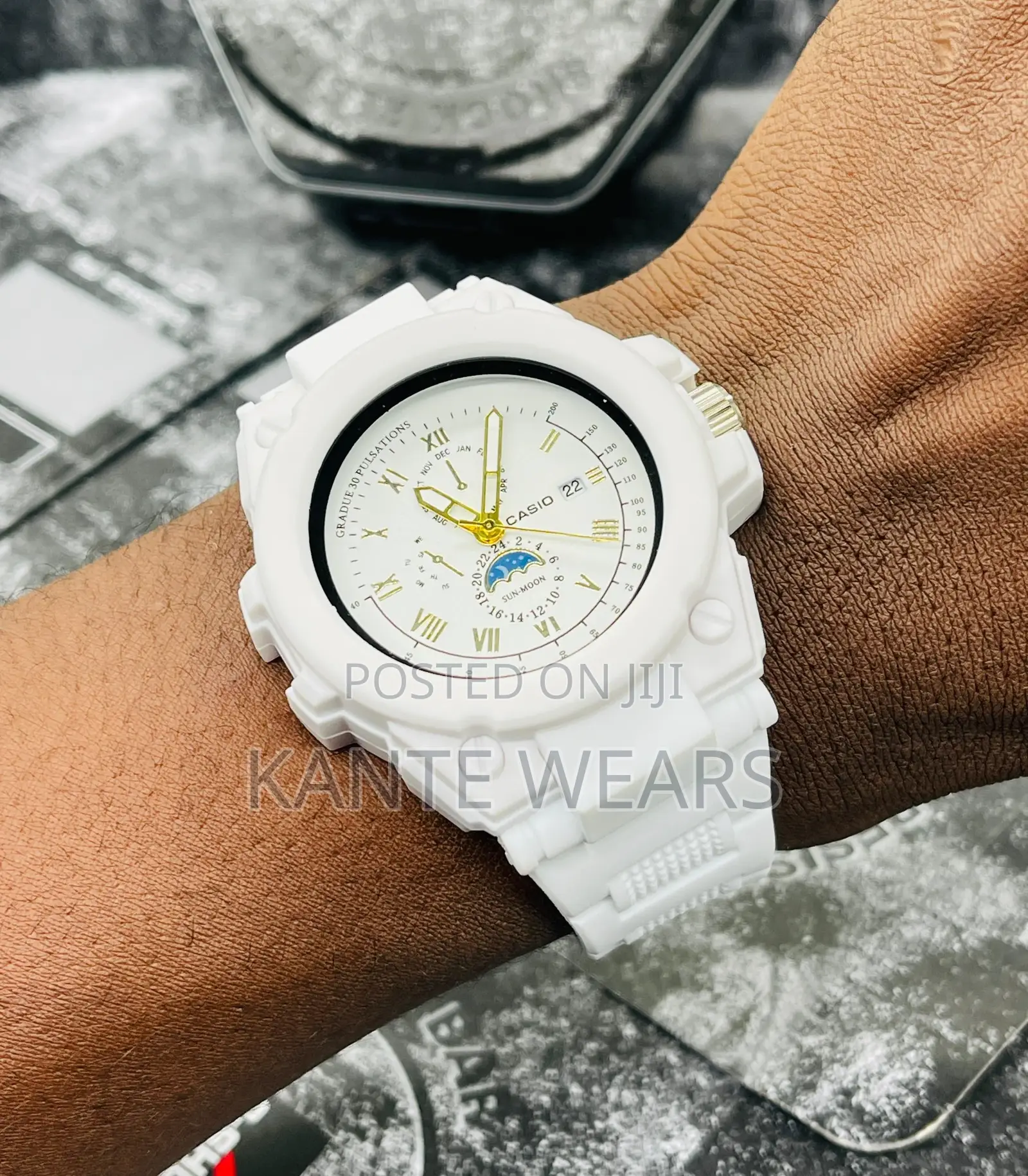 Gshock Casio Quartz Rubber Wristwatch