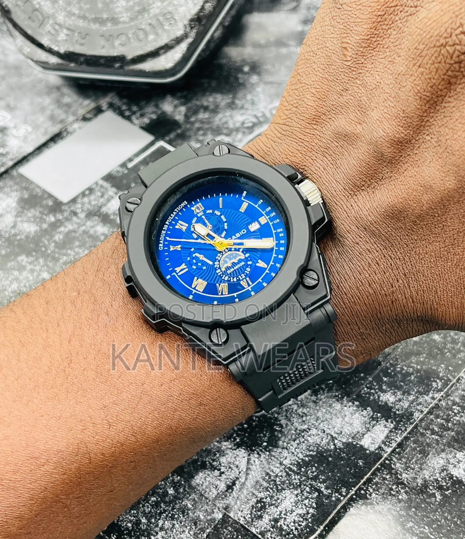 Gshock Casio Quartz Rubber Wristwatch