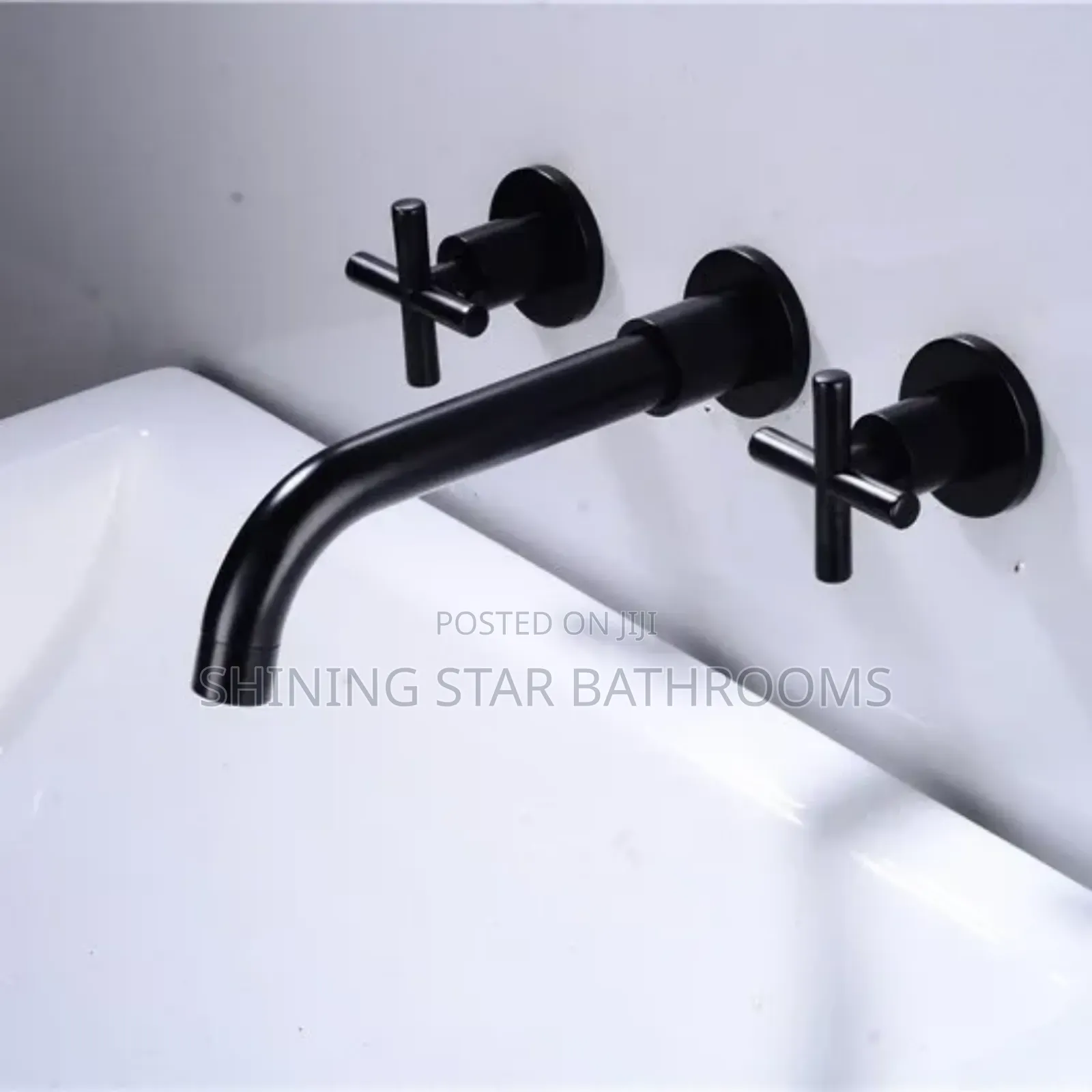 Luxury Black Conceal Wall Mixer