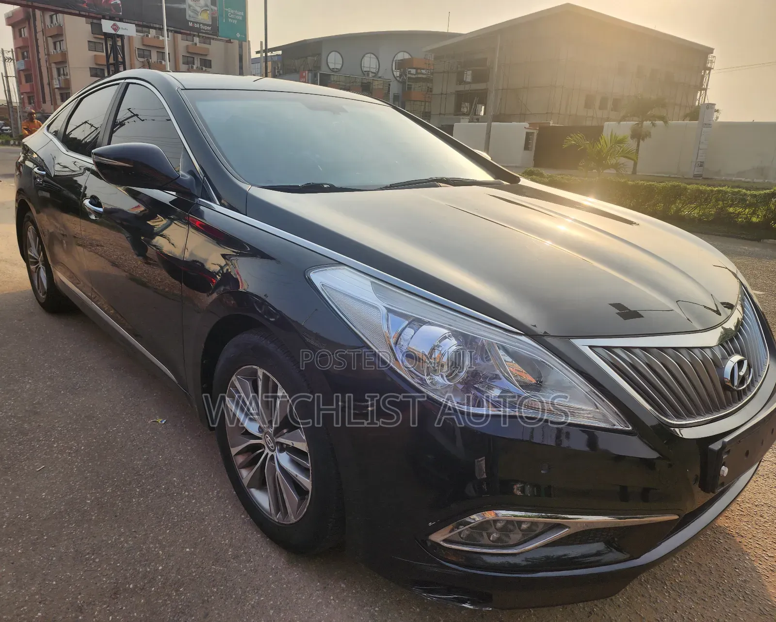Hyundai Grandeur 2015 Black