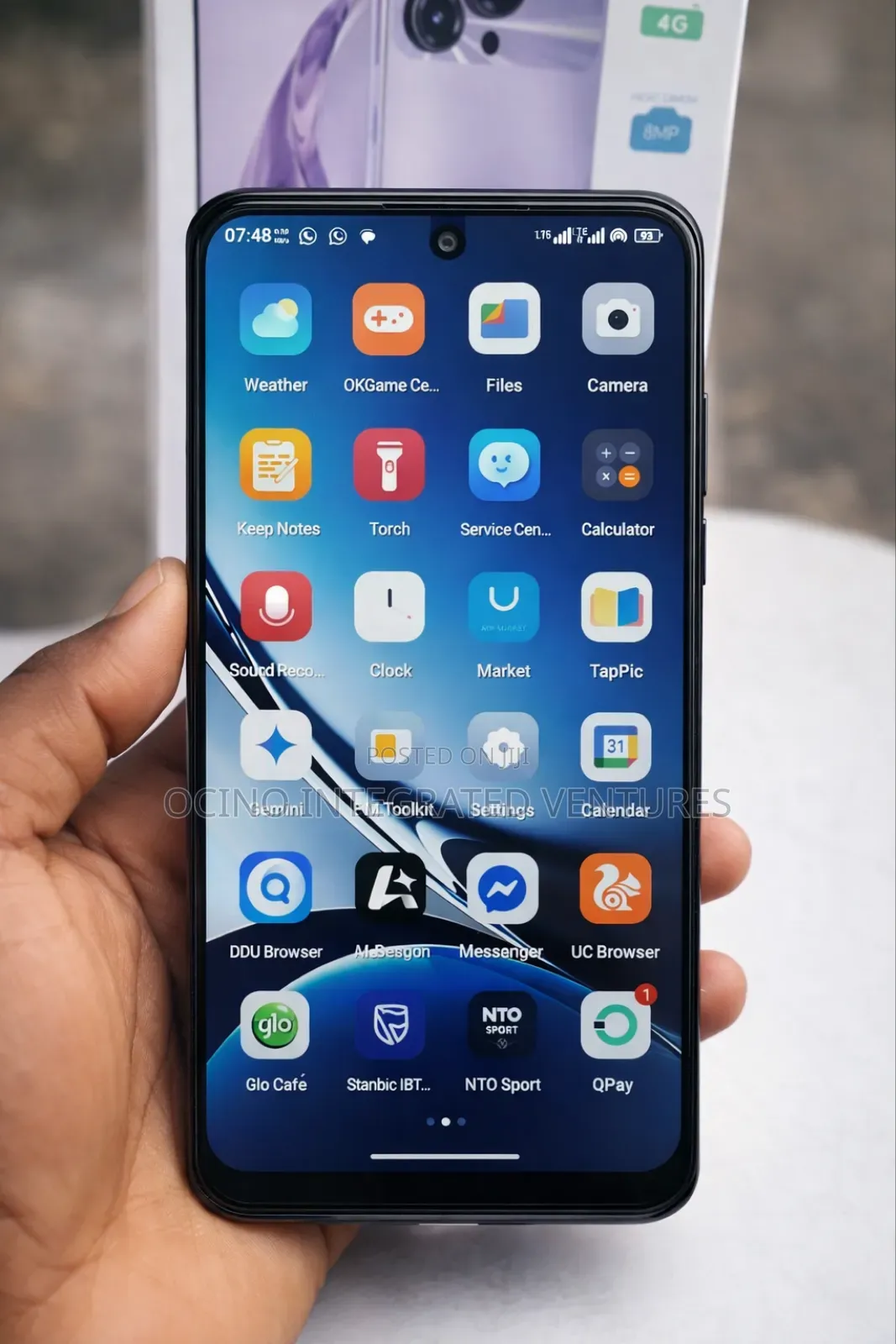 New Oukitel C62 Pro 256 GB Black