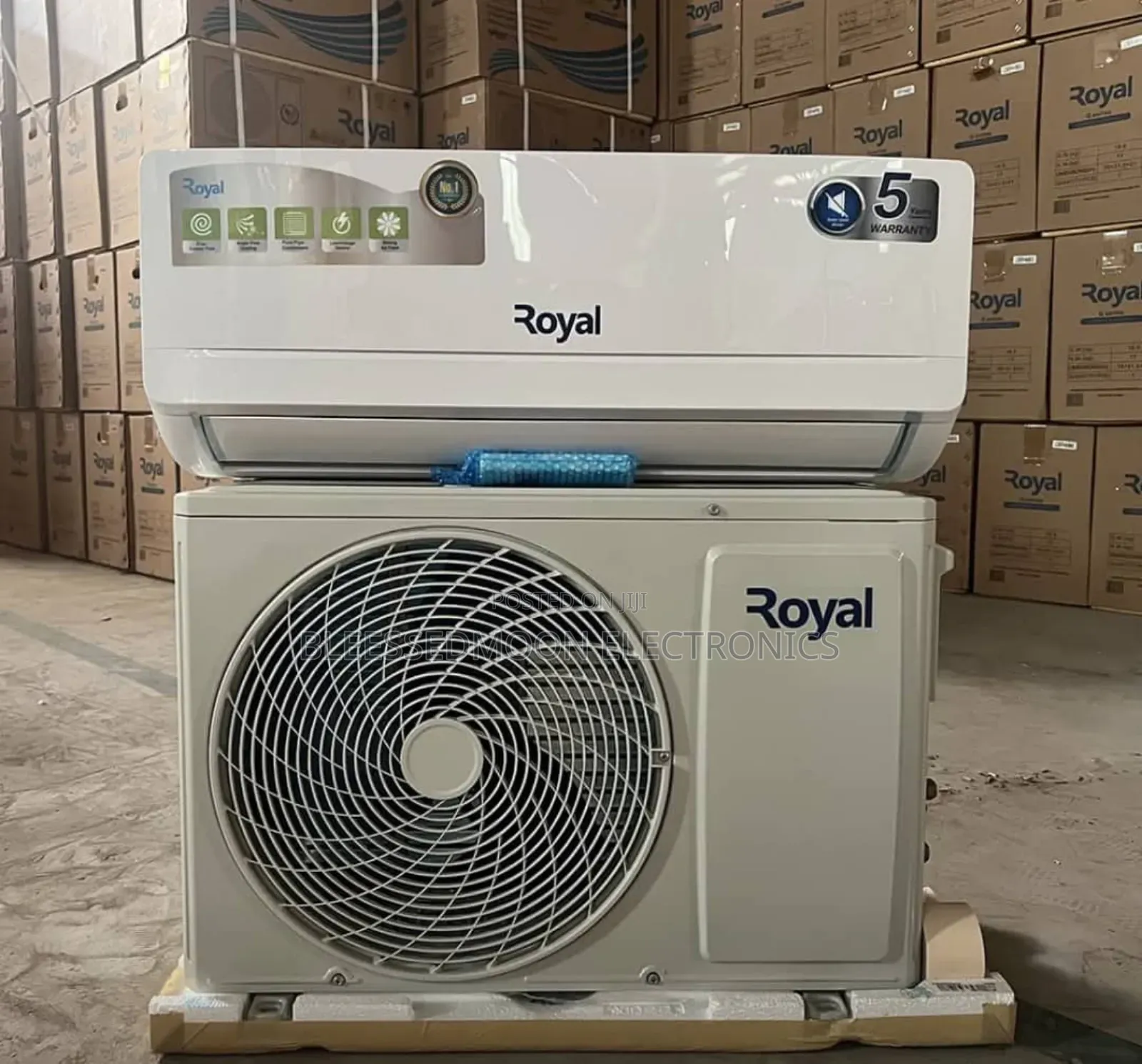 Royal Low Voltage Ac(Stabiliser Free)With Installation Kits and Wire
