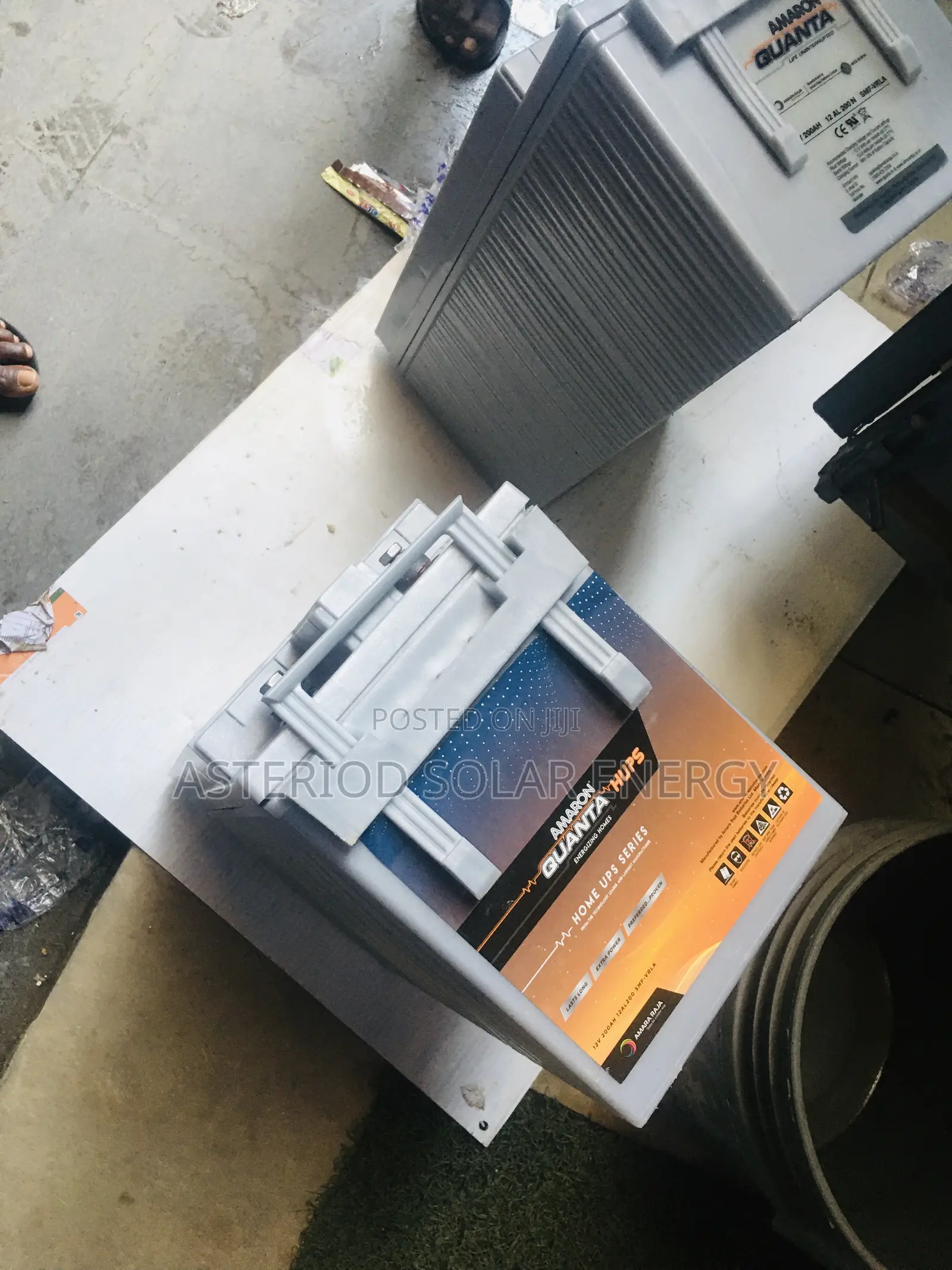 200ahms 12volts Amaron Quanta Dry Cell Battery