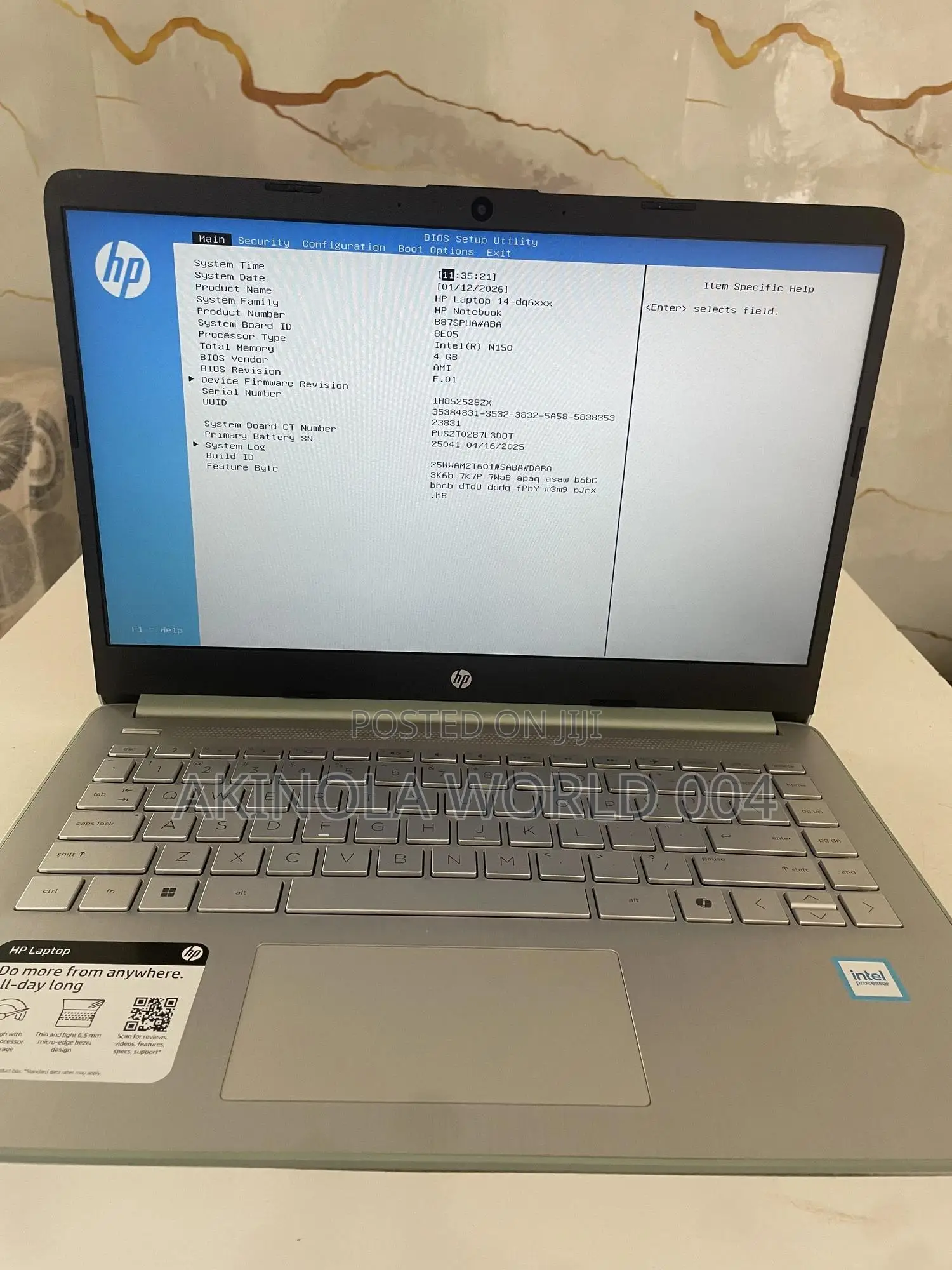 Laptop HP Stream Notebook 4GB SSD 128GB