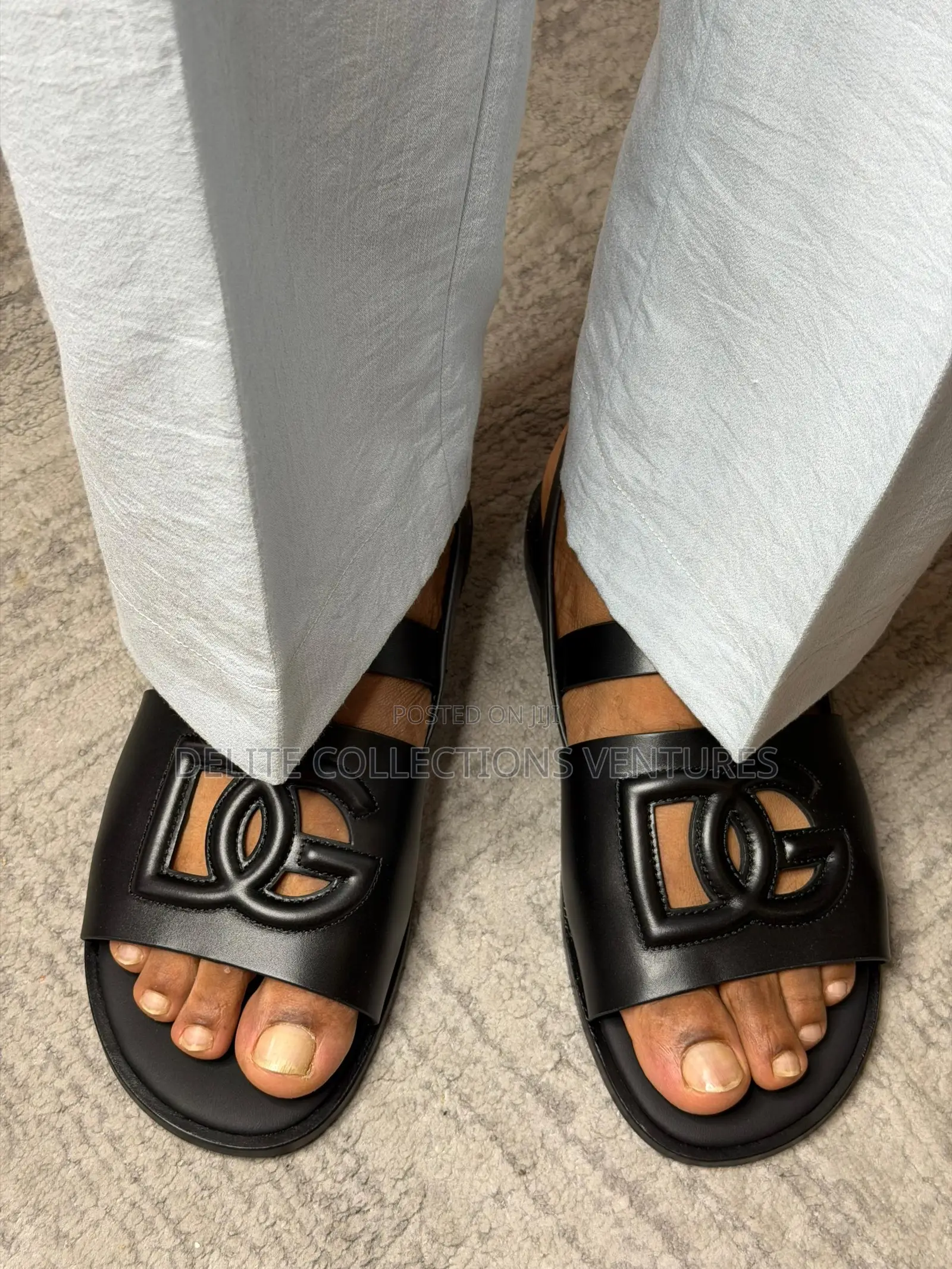 Luxury Update  Original Dolce Gabbana Calfskin Sandals.