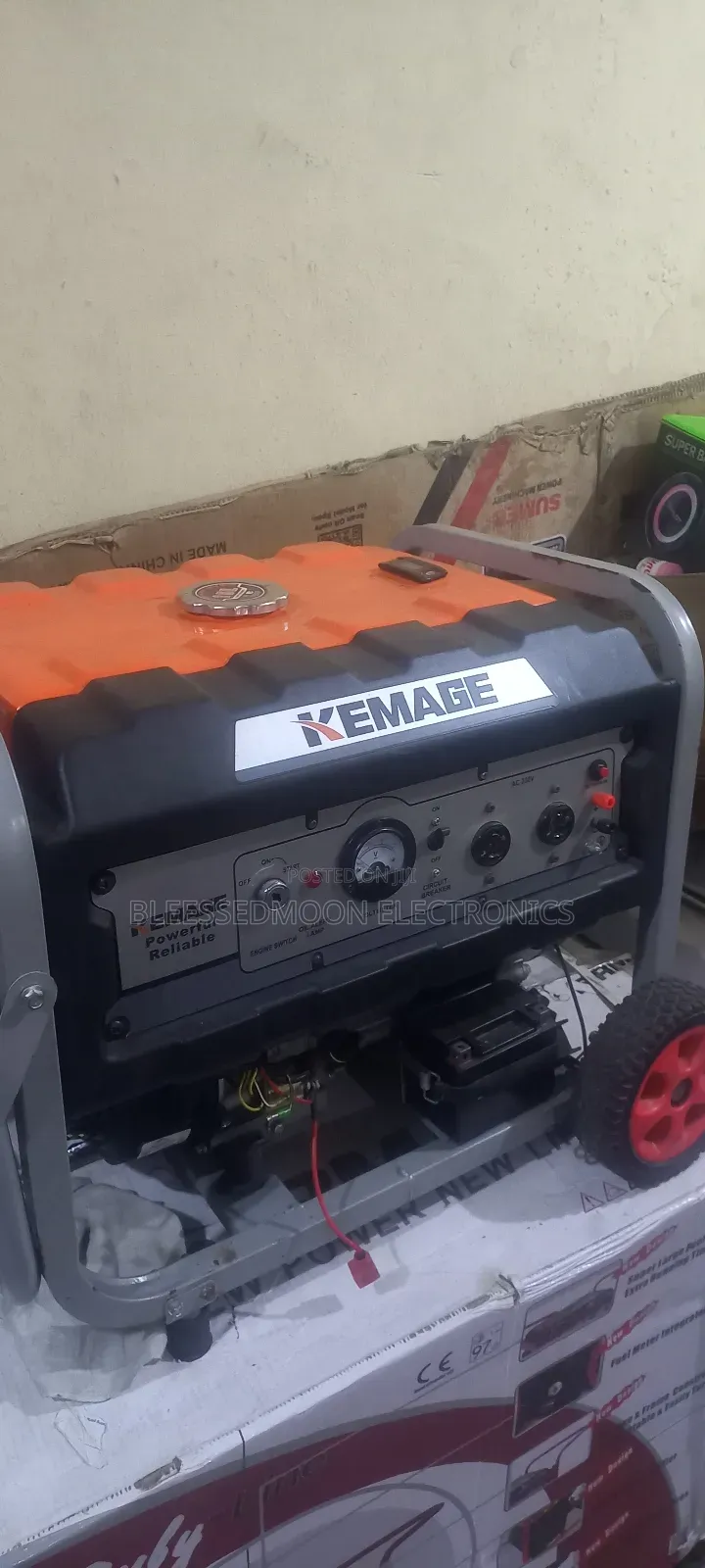 Kemage Japanese Super Heavy Duty Generator Pure Cooper Coil 5.5.5kva
