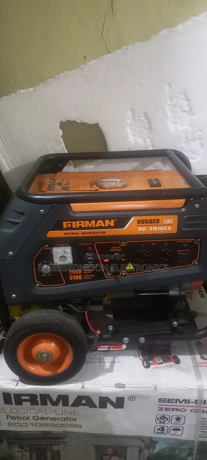 Sumec Firman Heavy Duty Generator Pure Cooper Coil 3 Years Warranty