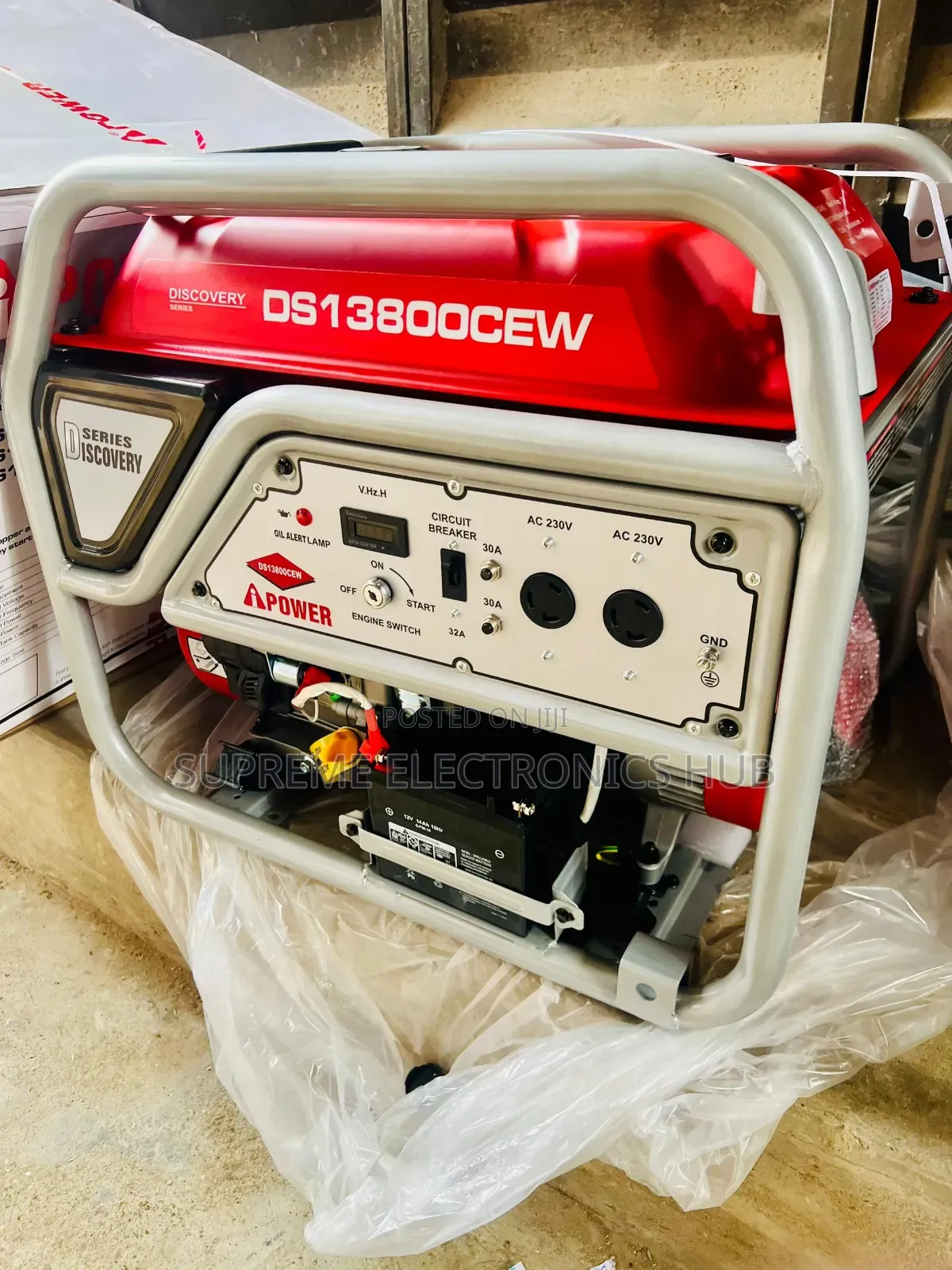 10|12kva Ipower Discovery Series Petrol Generator Set Available