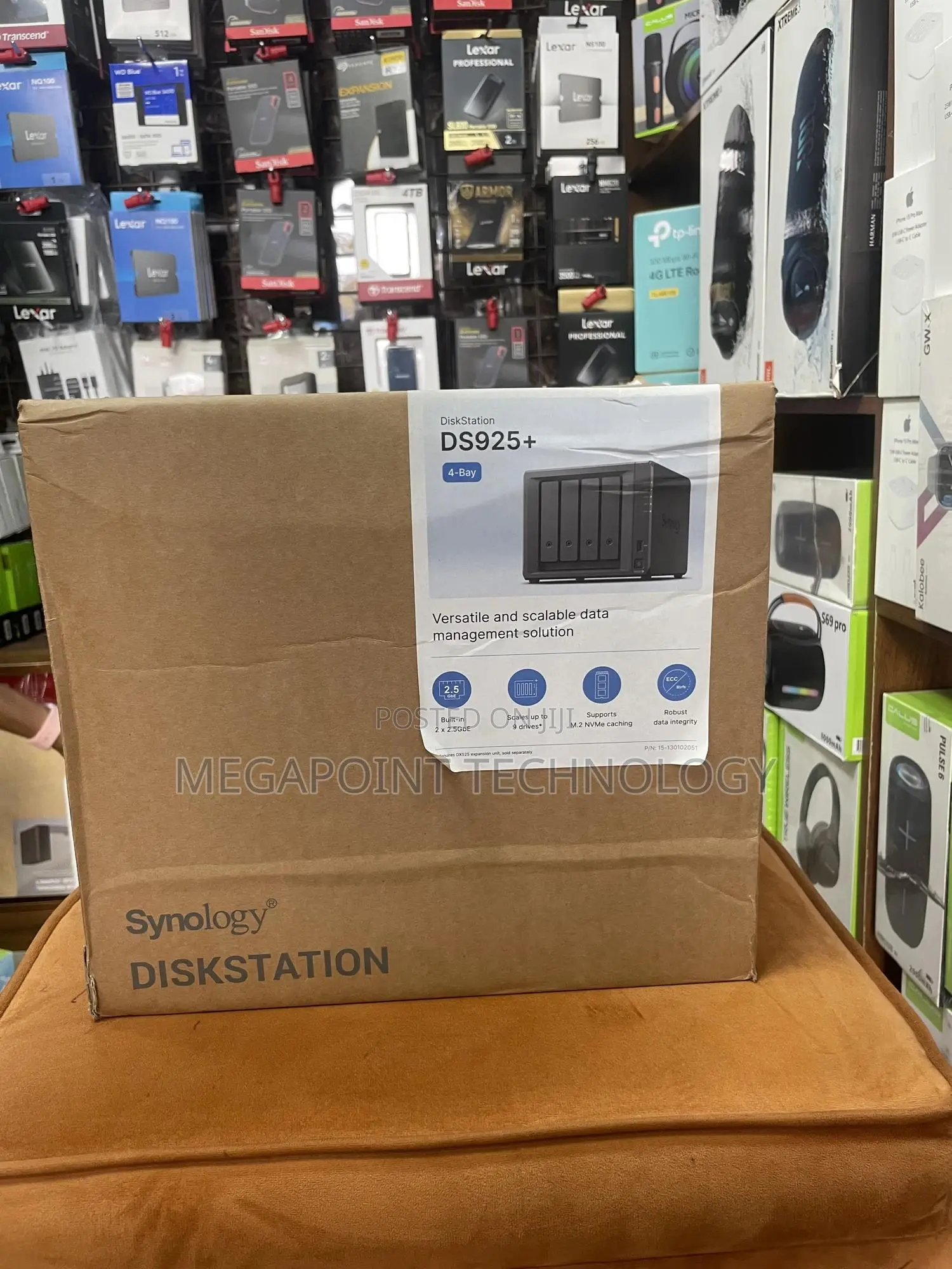 Synology 4-Bay Diskstation Ds925+ (Diskless)