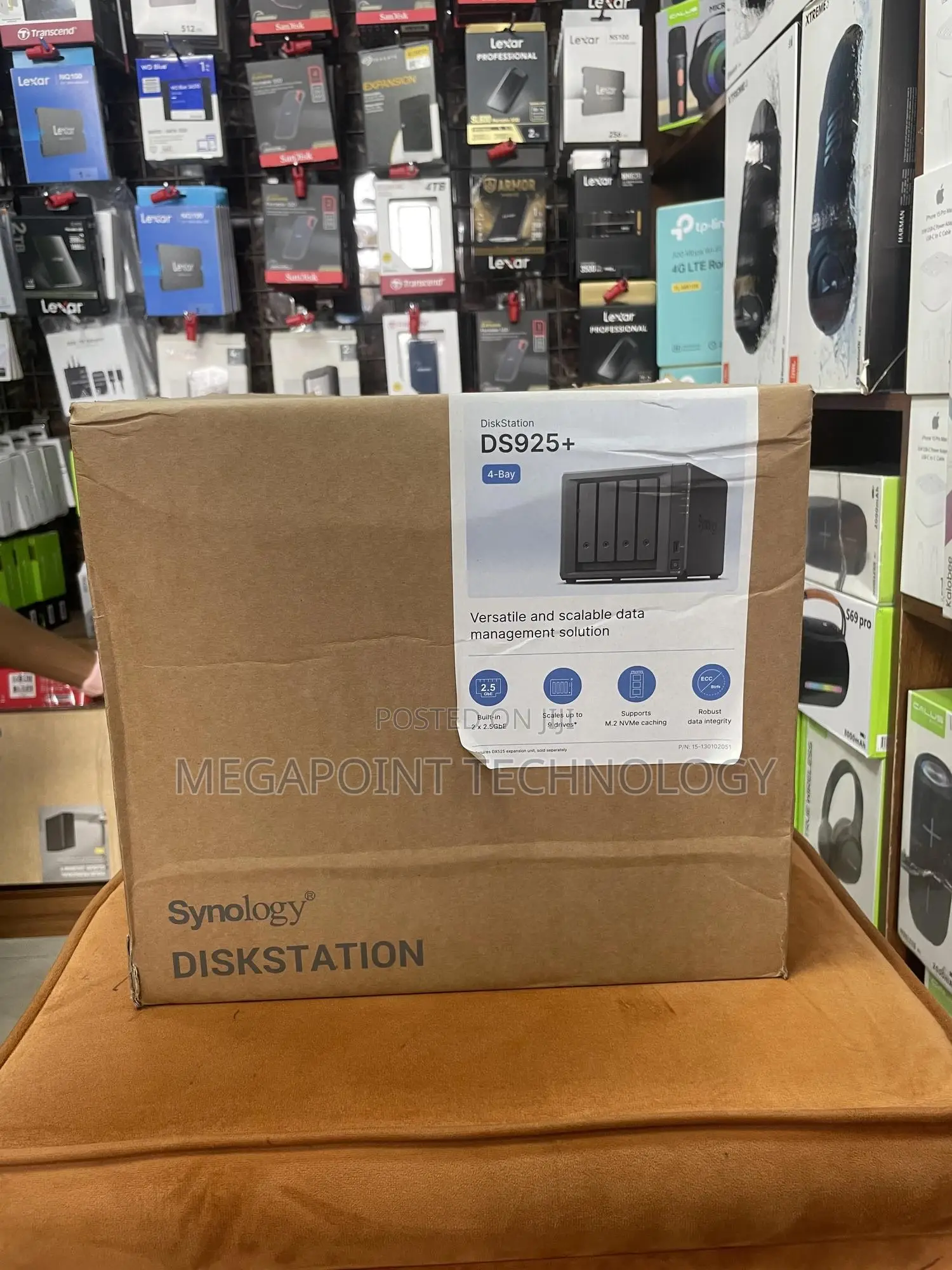 Synology 4-Bay Diskstation Ds925+ (Diskless)
