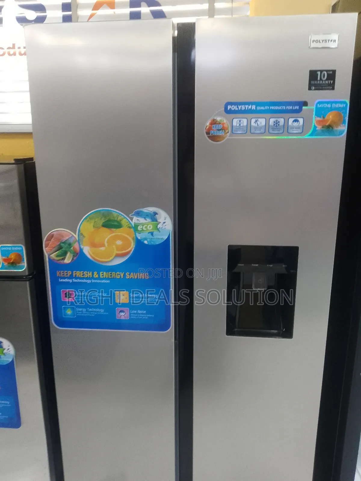Polystar 620l SBS Fridge With Energy Efficient Inverter Tech