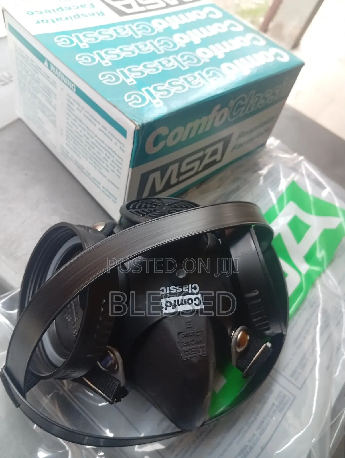 Msa Comfo Classic Nose Mask With Double Cartridge