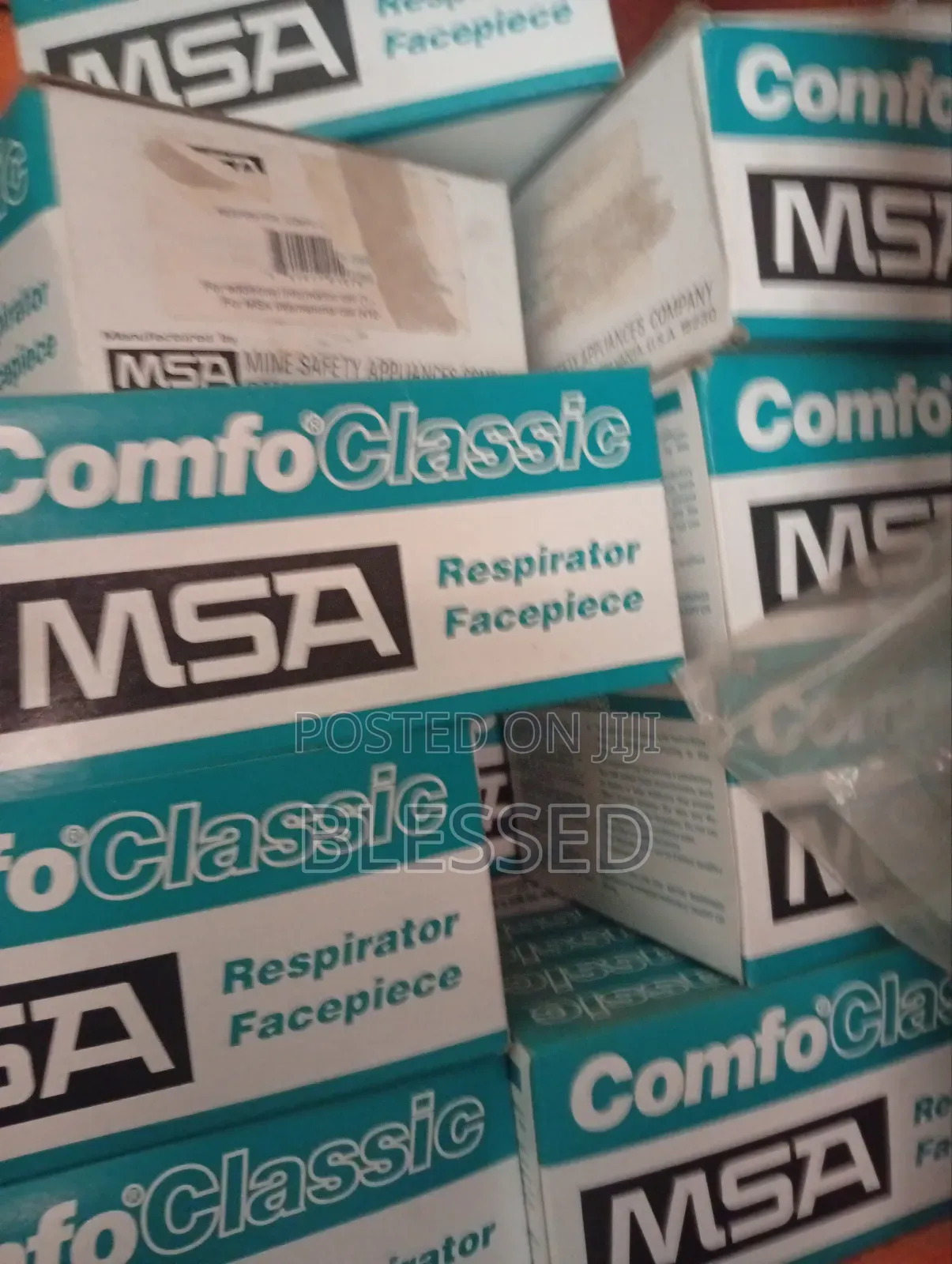 Msa Comfo Classic Nose Mask With Double Cartridge