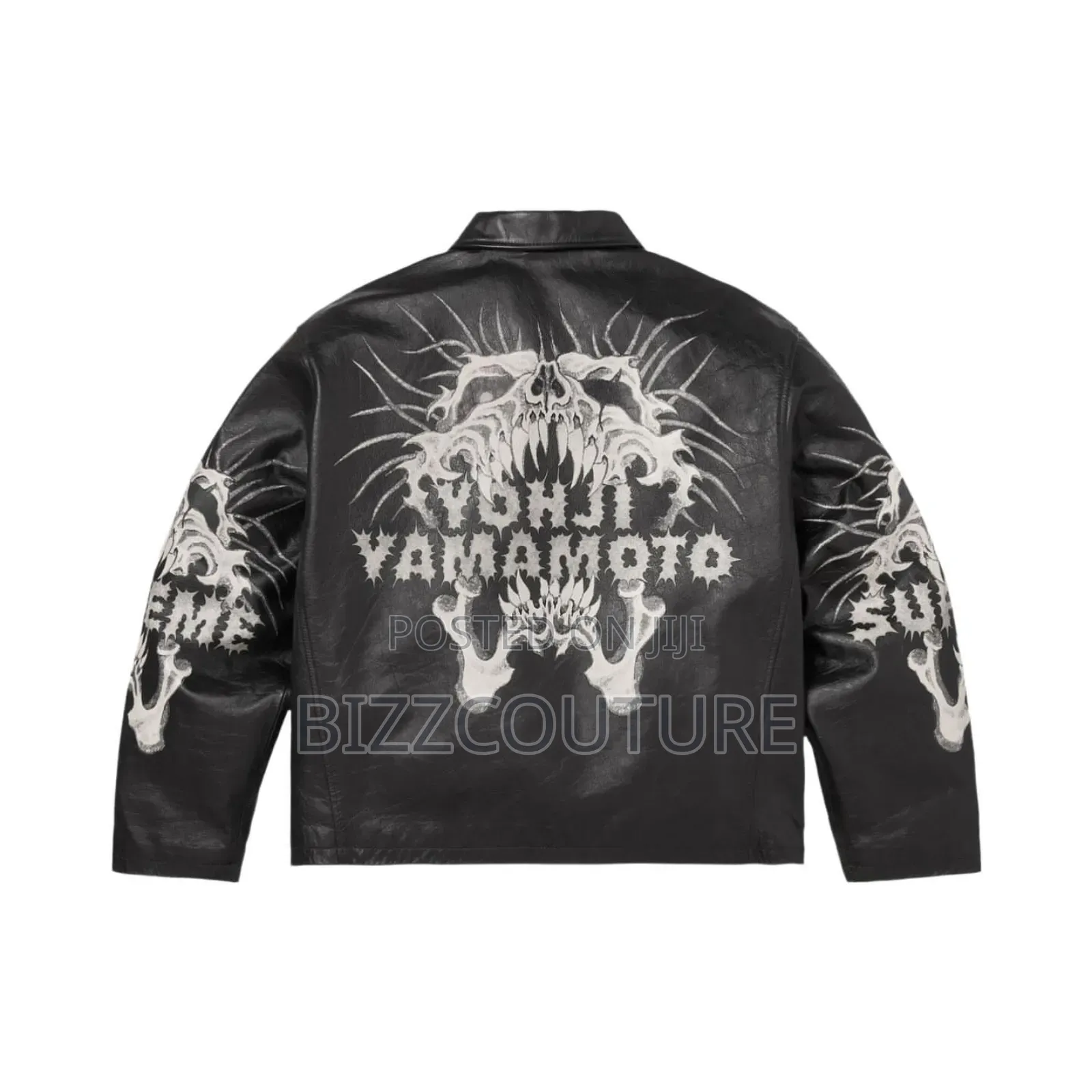 Original Supreme X Yohji Yamamoto Leather Jacket Available in Store