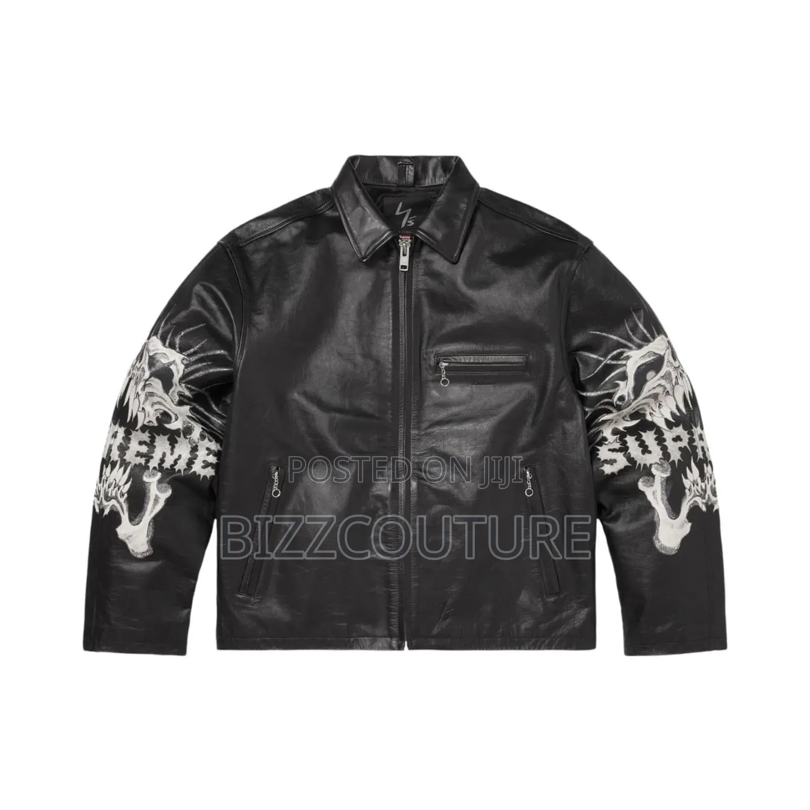 Original Supreme X Yohji Yamamoto Leather Jacket Available in Store