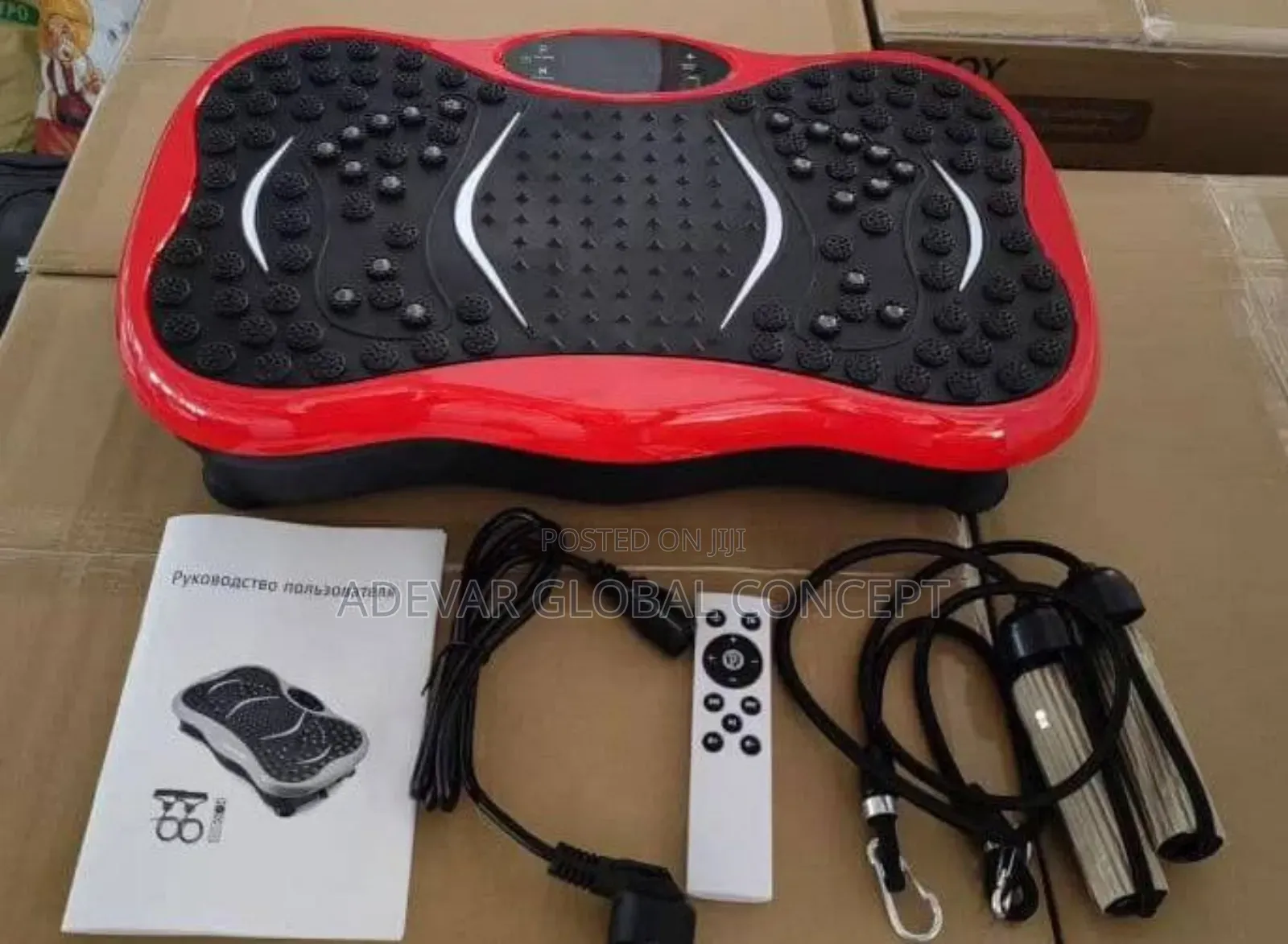 Ultrathin Platform Full Leg Body Massager Exercise Machine
