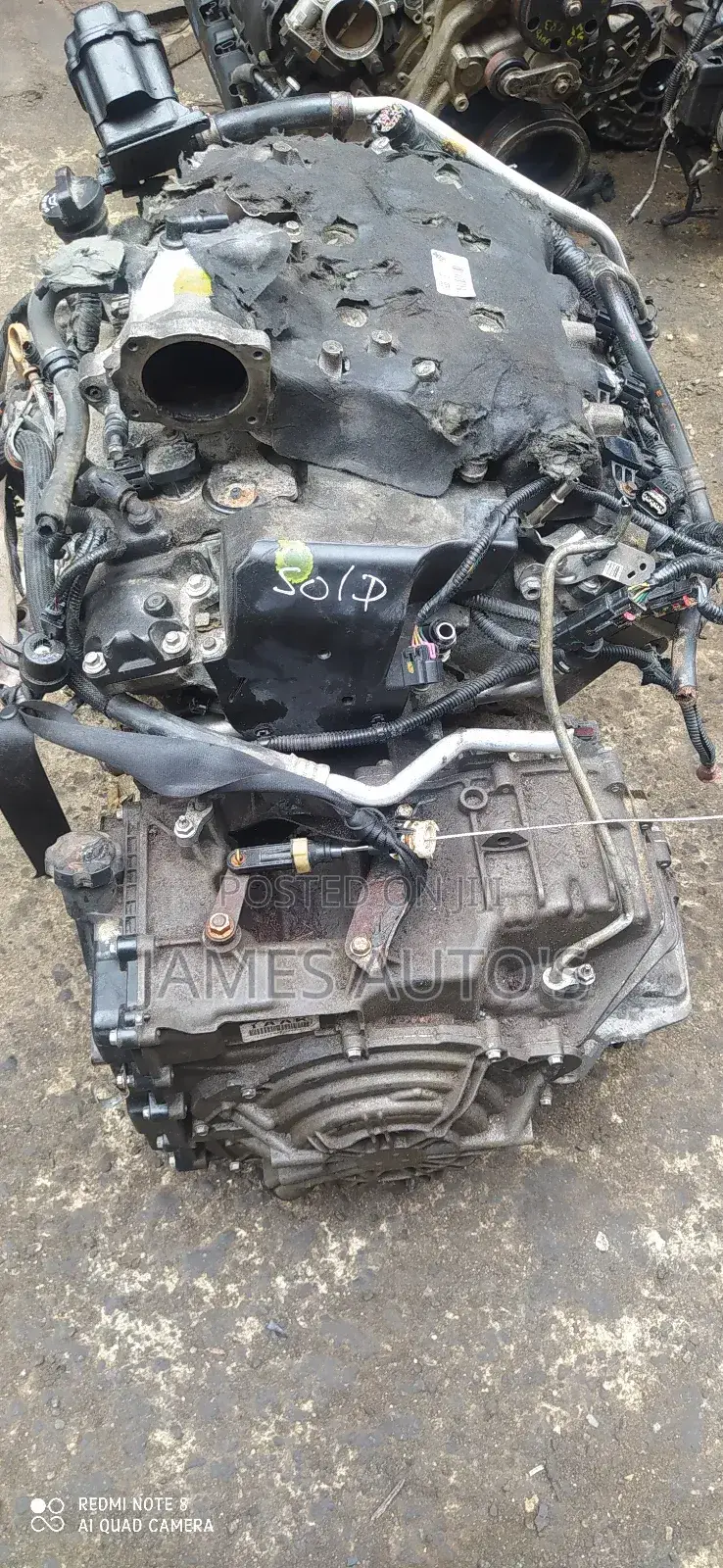 Complete Engine and Gearbox for GMC Acadia V6 2013