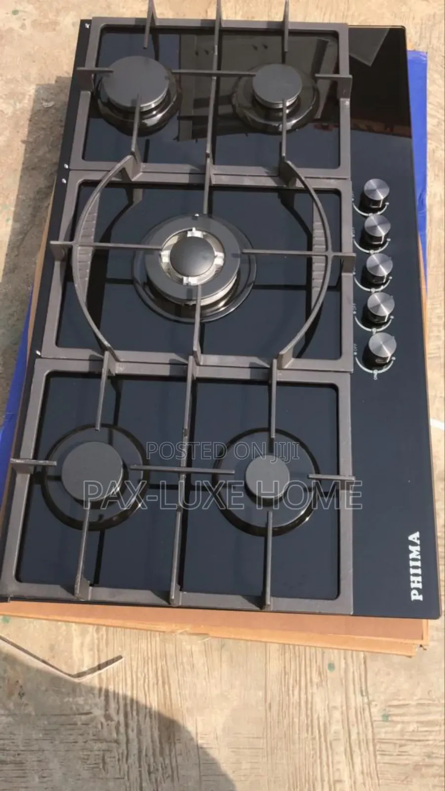 5 Burner Glass Cooker Hob With Warranty