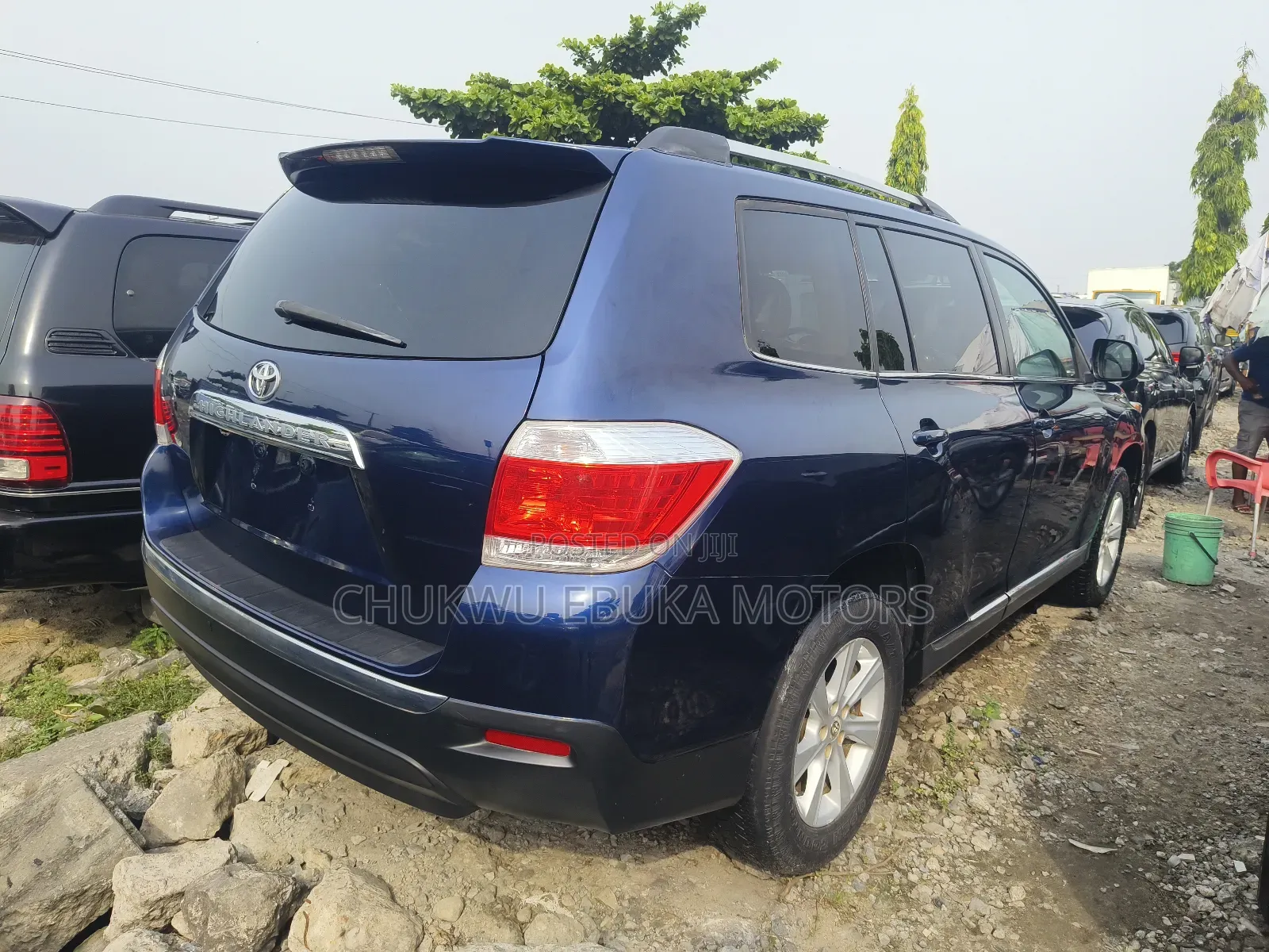 Toyota Highlander Limited 3.5L 2WD 2013 Blue