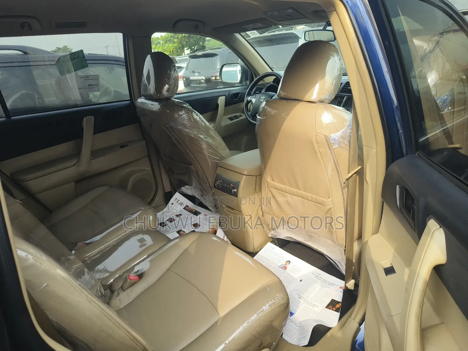 Toyota Highlander Limited 3.5L 2WD 2013 Blue