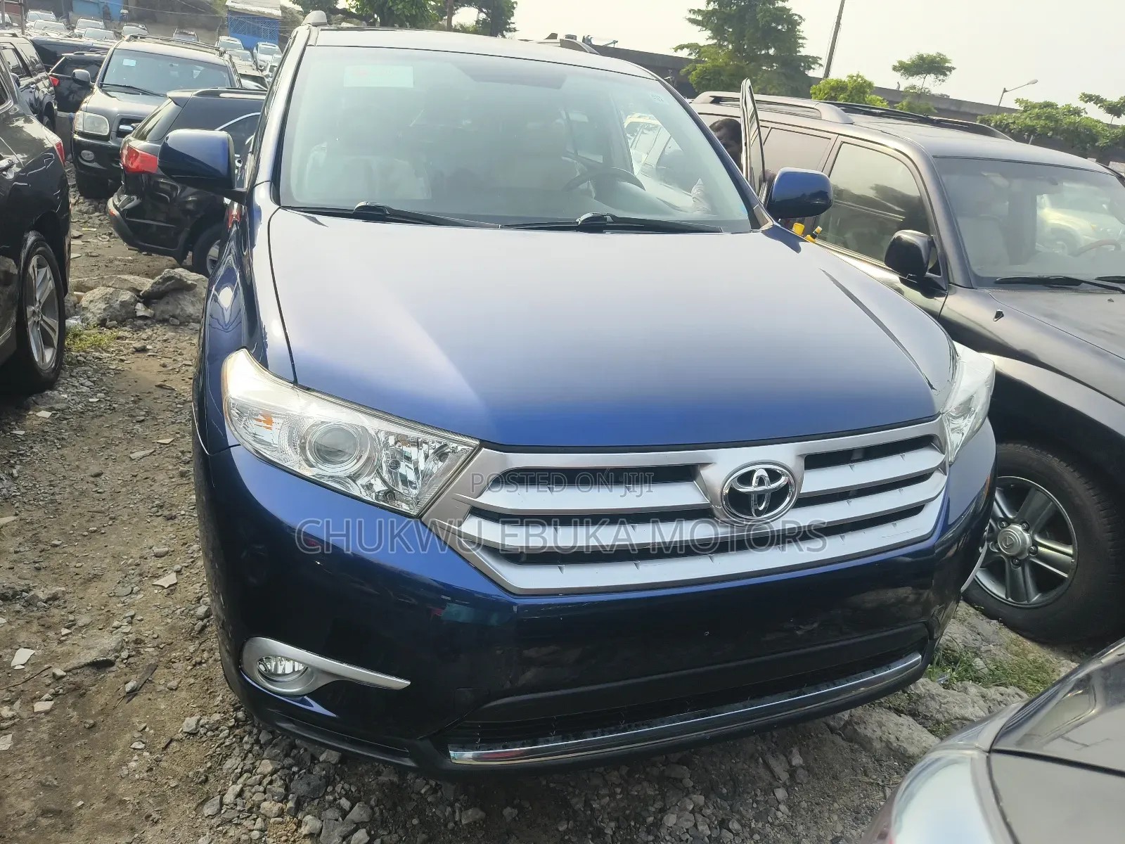 Toyota Highlander Limited 3.5L 2WD 2013 Blue