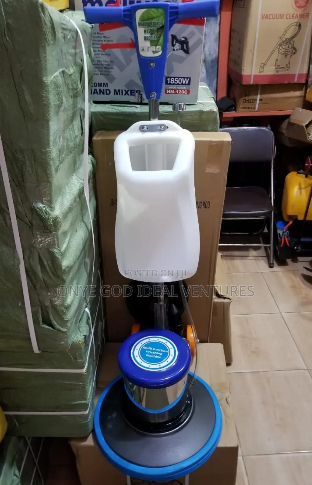 Single-disc Floor Scrubbing Machine. It Is A Heavy-duty